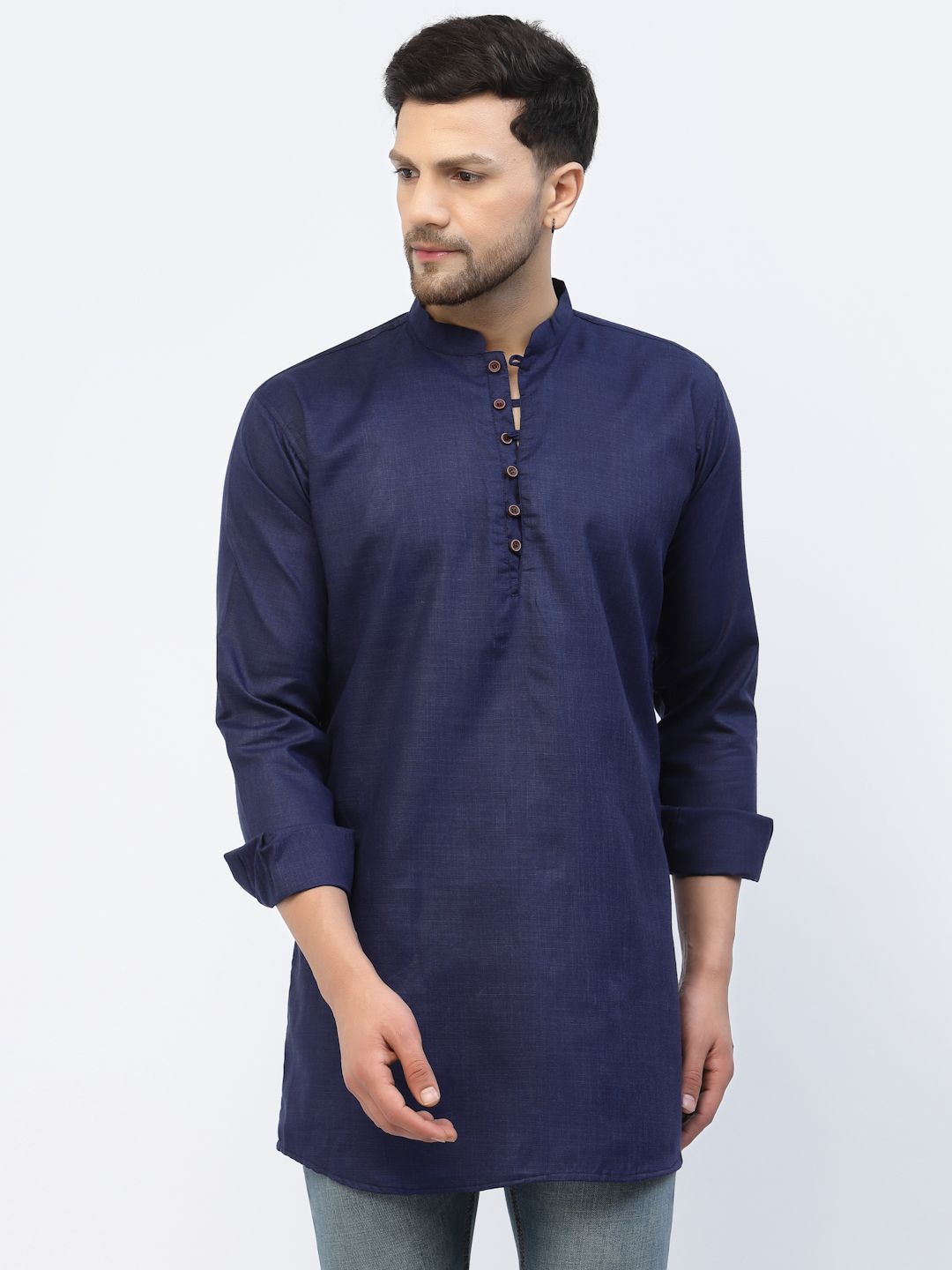 TS LIFESTYLE Men Yoke Design Kurta-picture-42