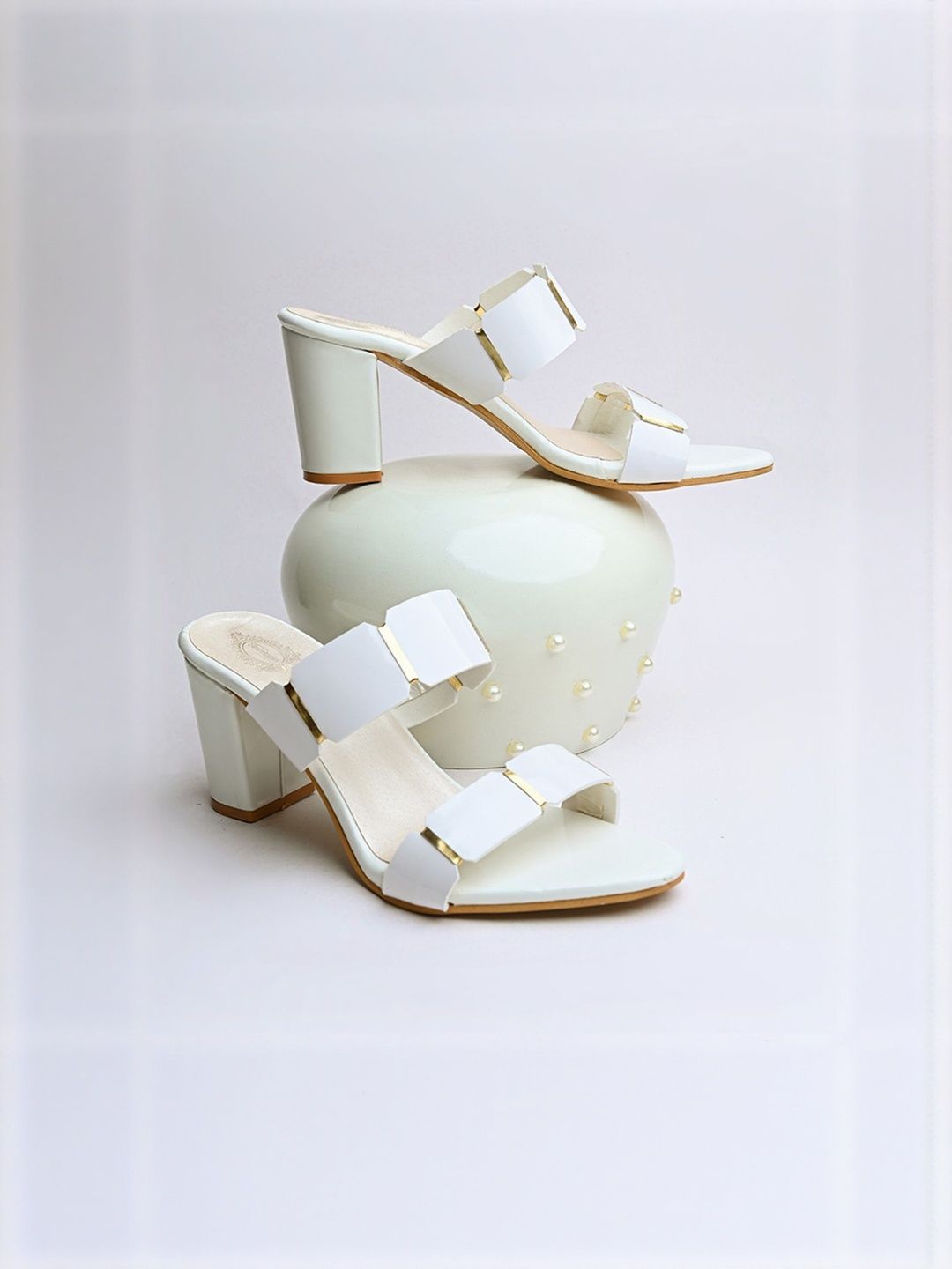 Stylestry Girls Synthetic Block Sandal Heels-picture-31