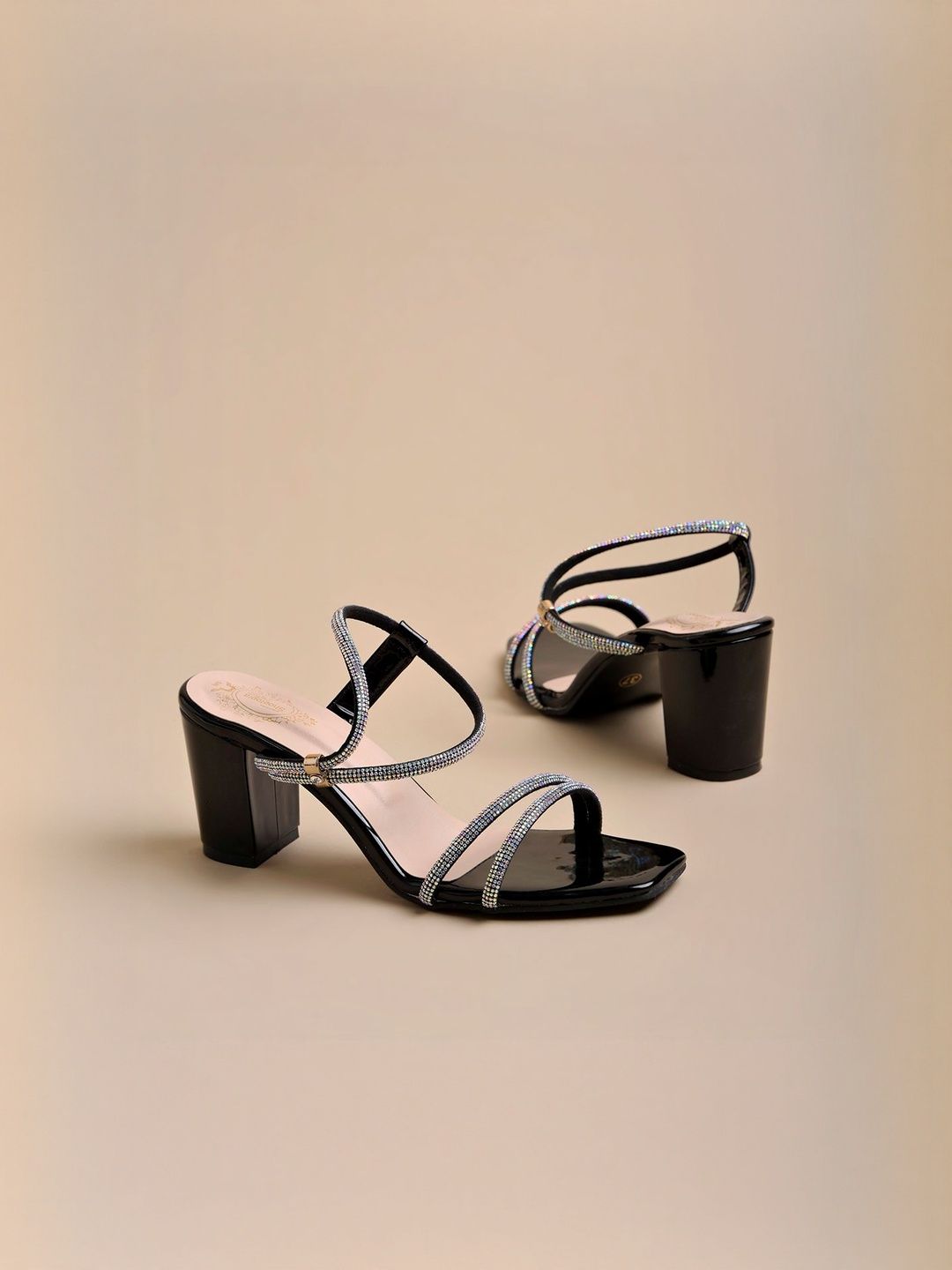 Stylestry Girls Synthetic Block Sandal Heels-picture-21