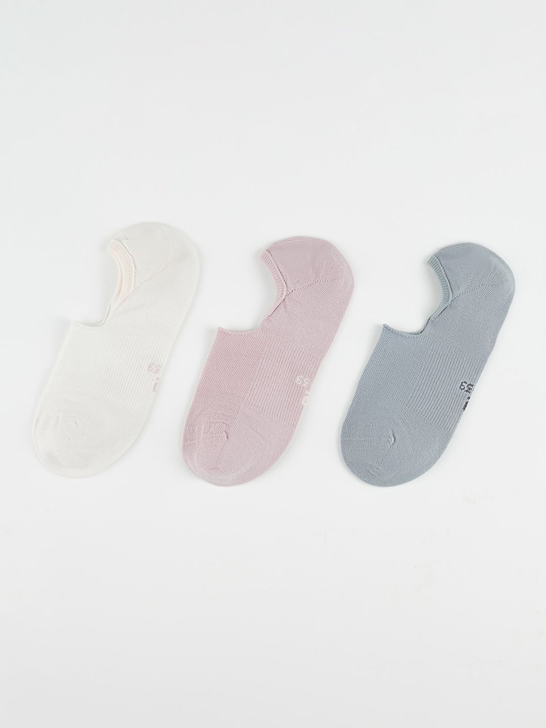 Decathlon Unisex Pack Of 3 Invisible Ankle Length Socks-picture-34