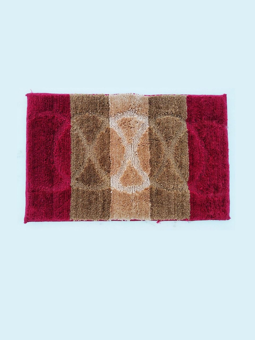 IVAZA Red Microfibre 1400 GSM Bath Rugs-picture-34