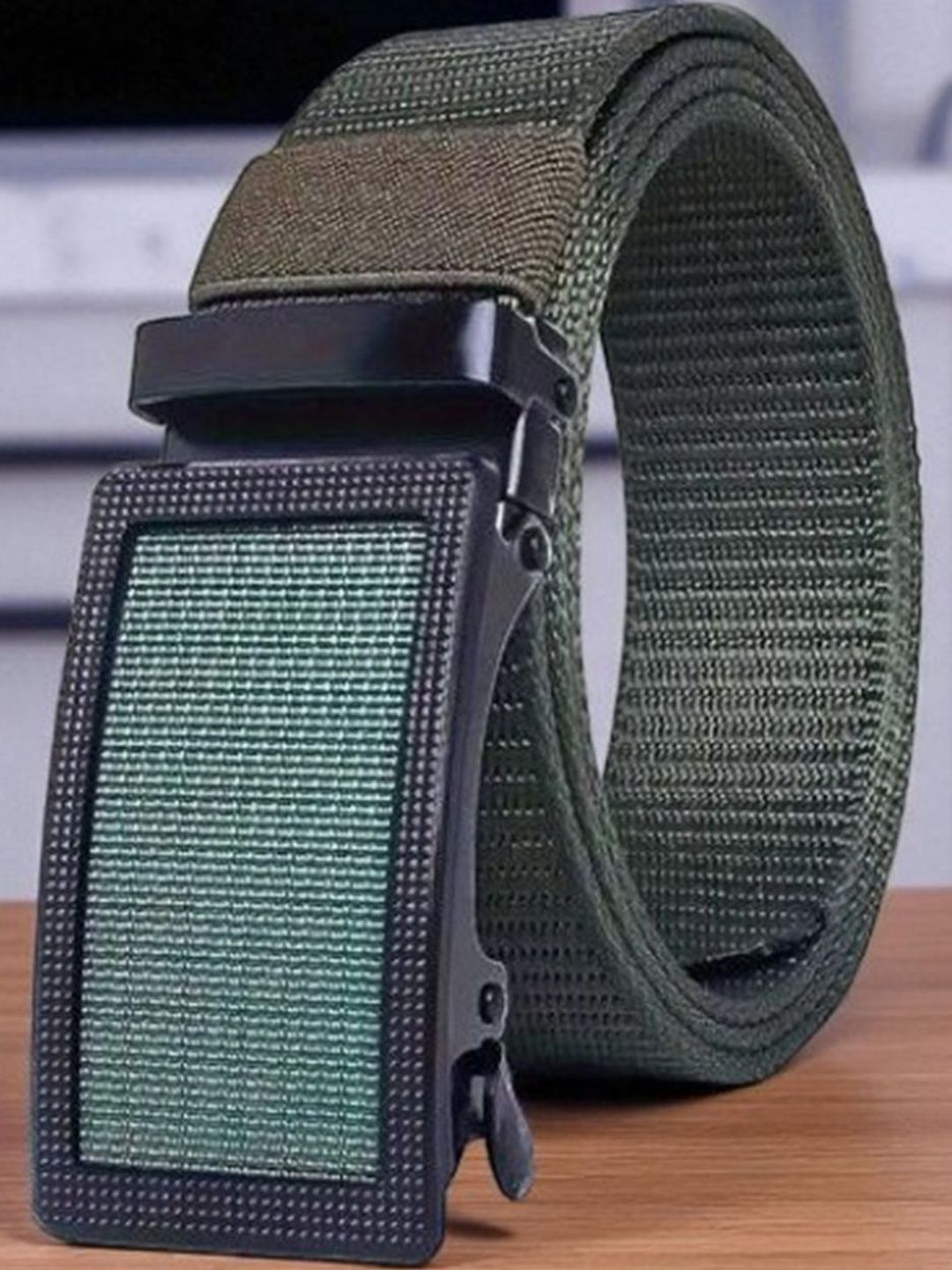 Roadster Men Green Formal Belt-image-35