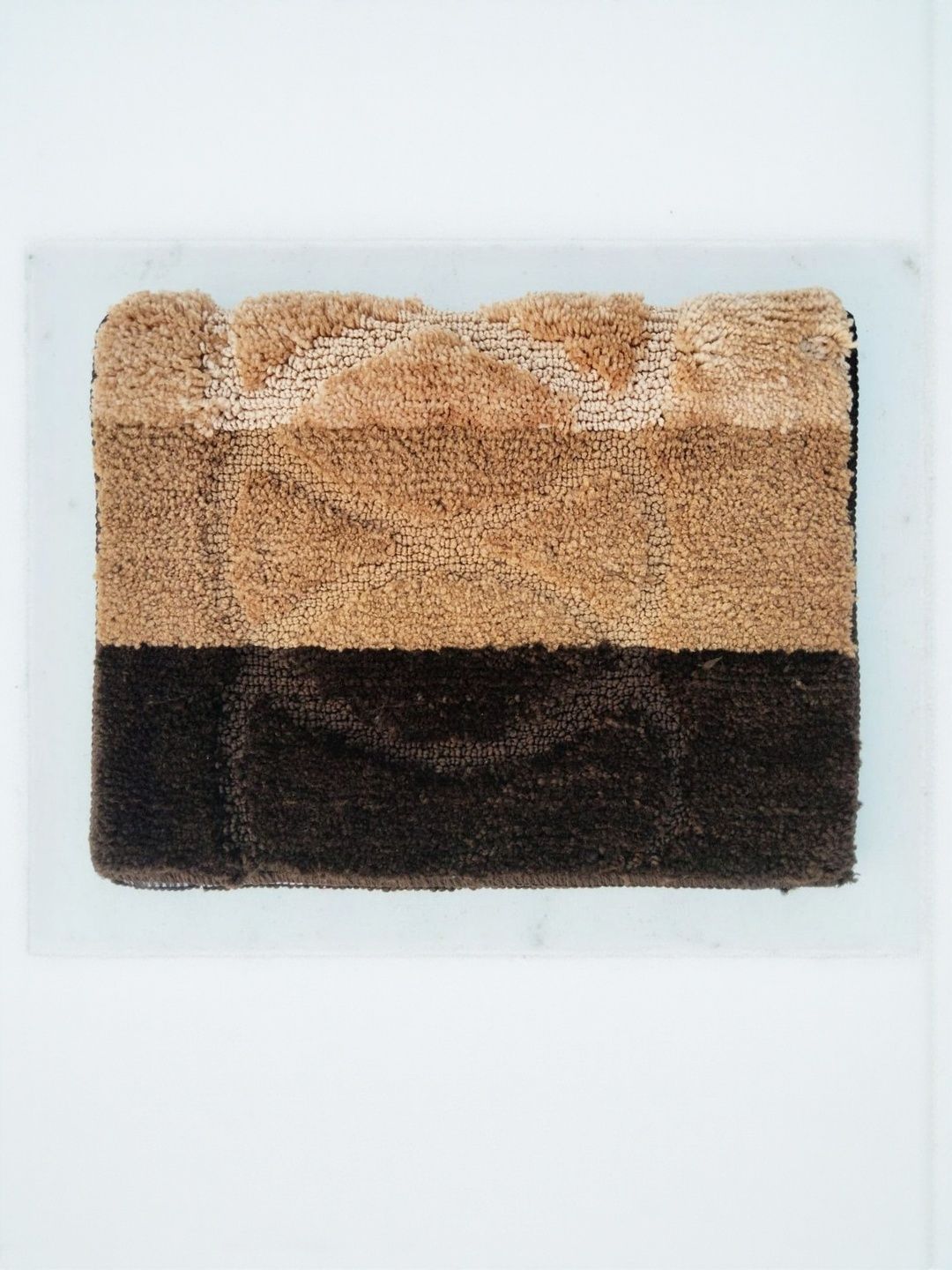 IVAZA Coffee Brown Microfibre 1400 GSM Bath Rugs-image-48