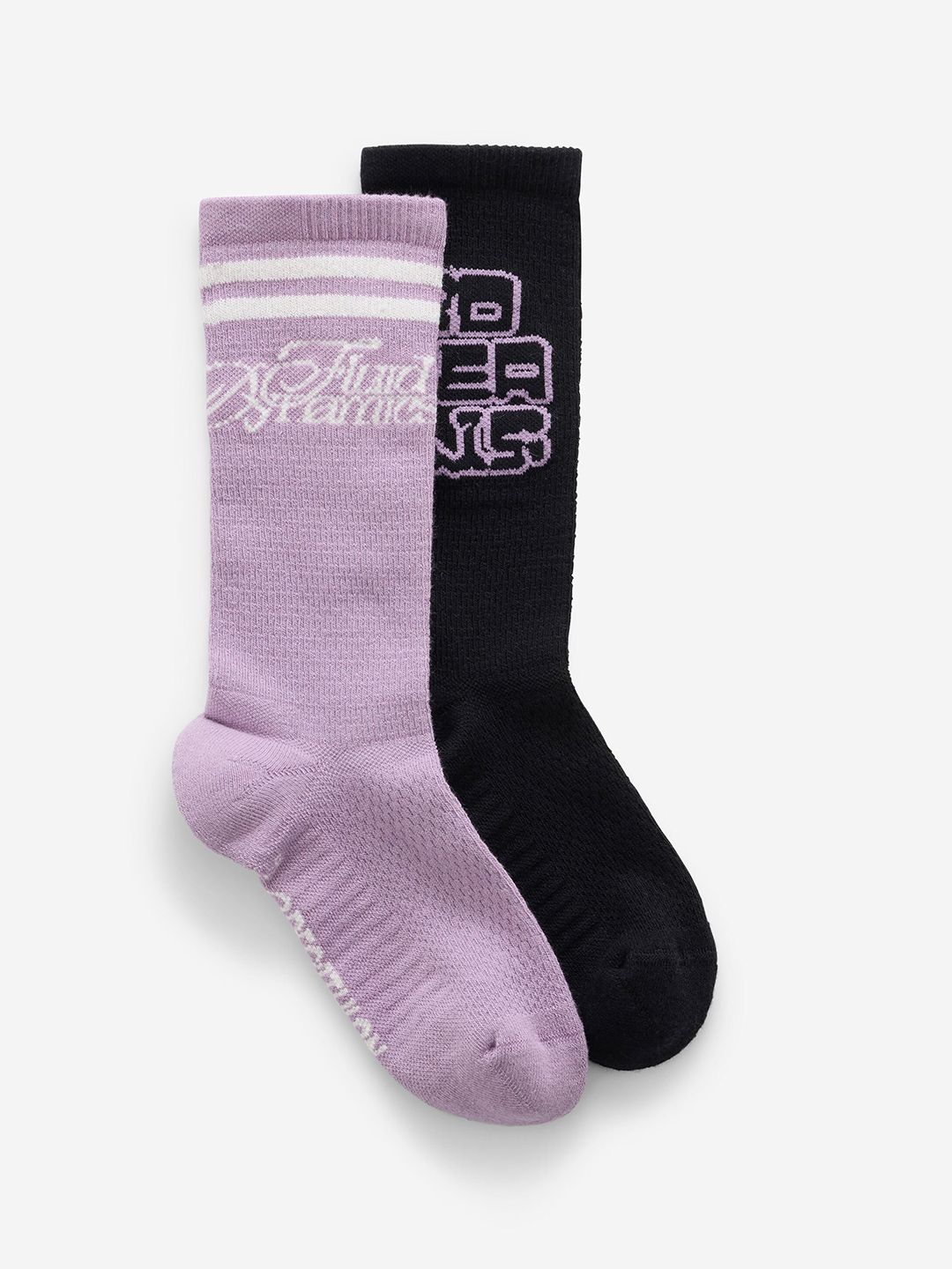 Decathlon Men Pack Of 2 Patterned Mid-Calf Length Socks-image-8