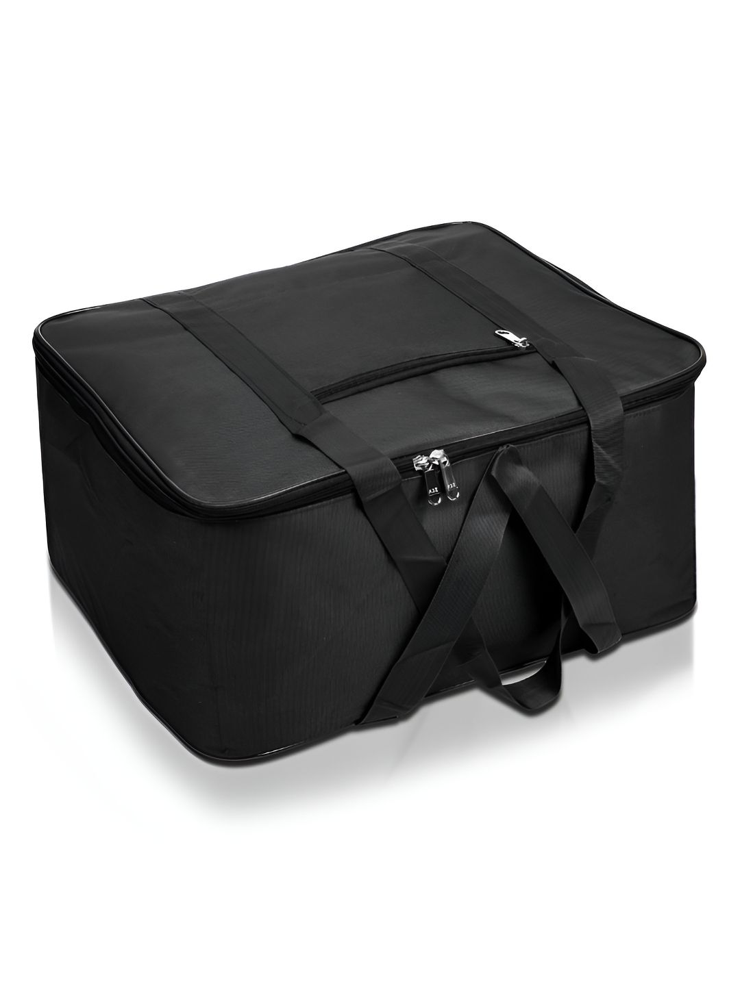 Aura Black Net Attachi Storage Bag With Handle-image-13