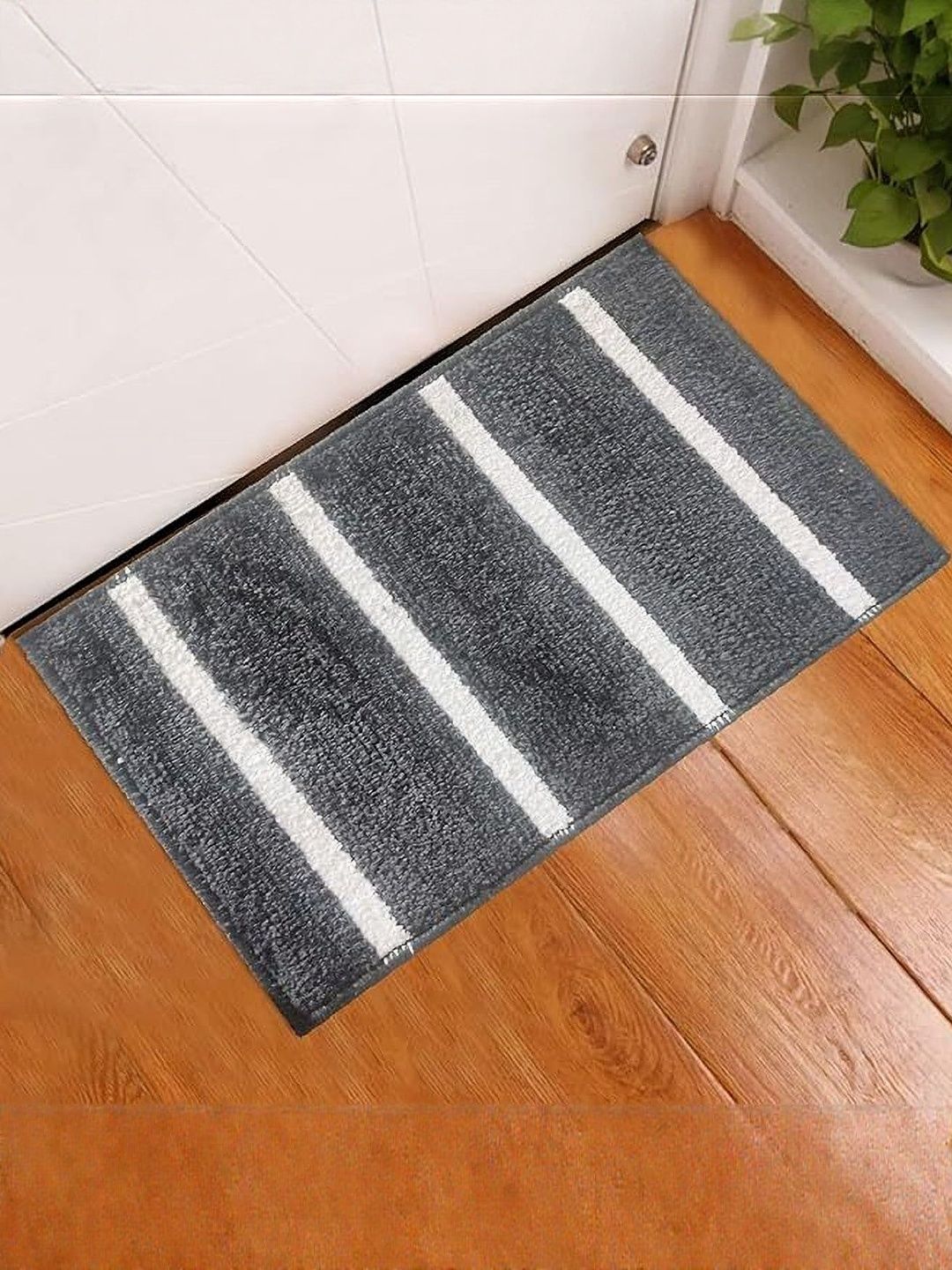 IVAZA Grey Microfibre 1400 GSM Bath Rugs-picture-18