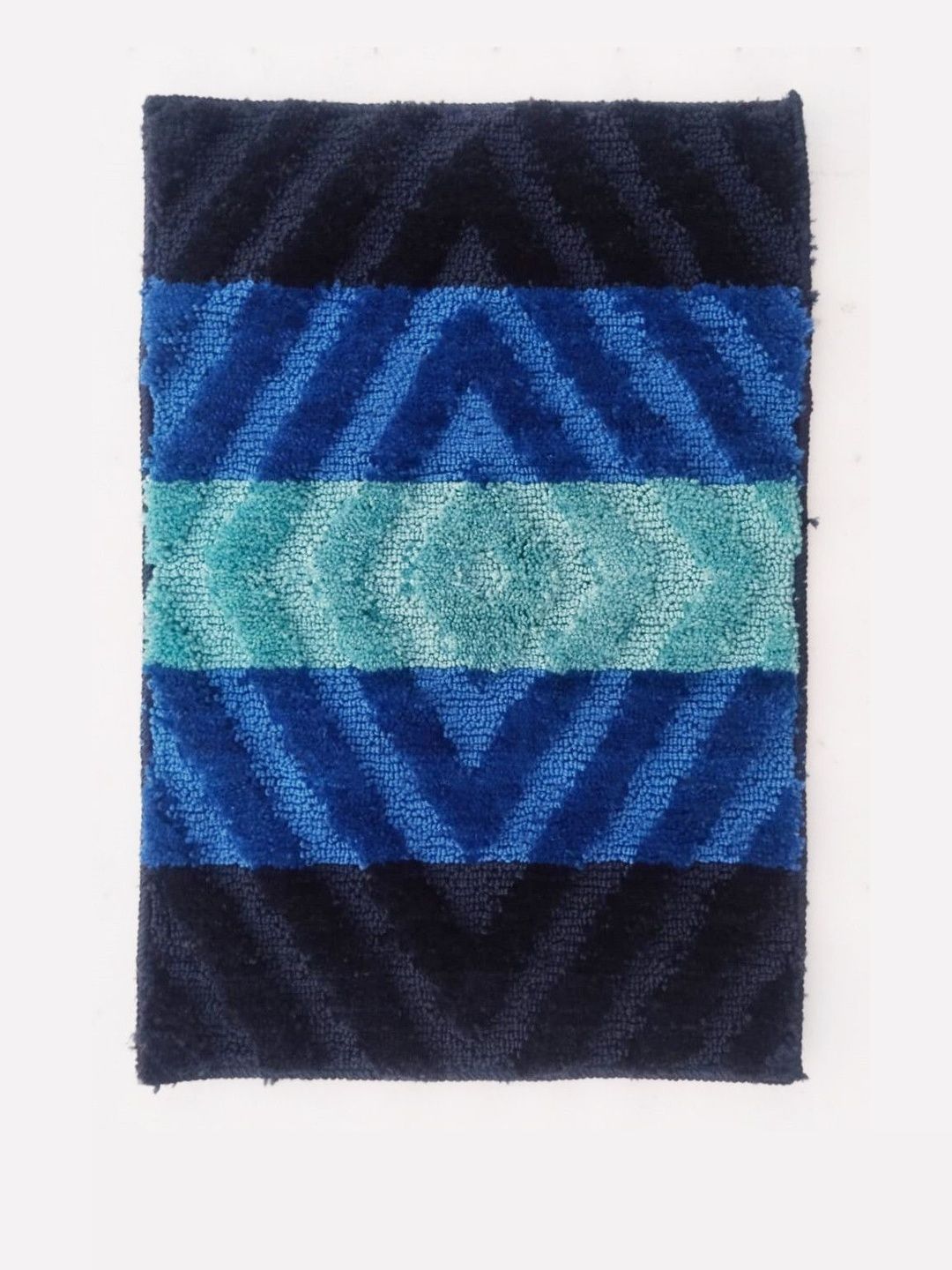 IVAZA Blue Microfibre 1400 GSM Bath Rugs-picture-21