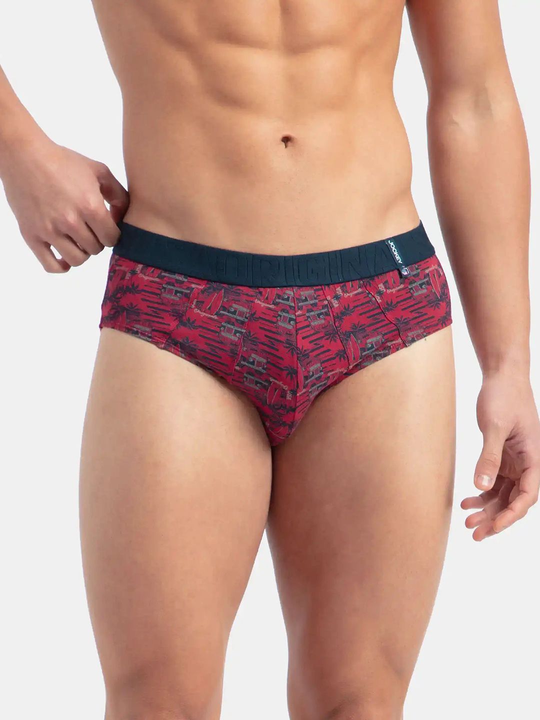 Jockey Printed Mid-Rise Basic Briefs US52-0105-KARED-image-25