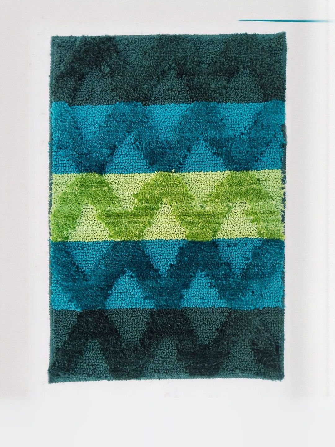 IVAZA Green Microfibre 1400 GSM Bath Rugs-picture-15