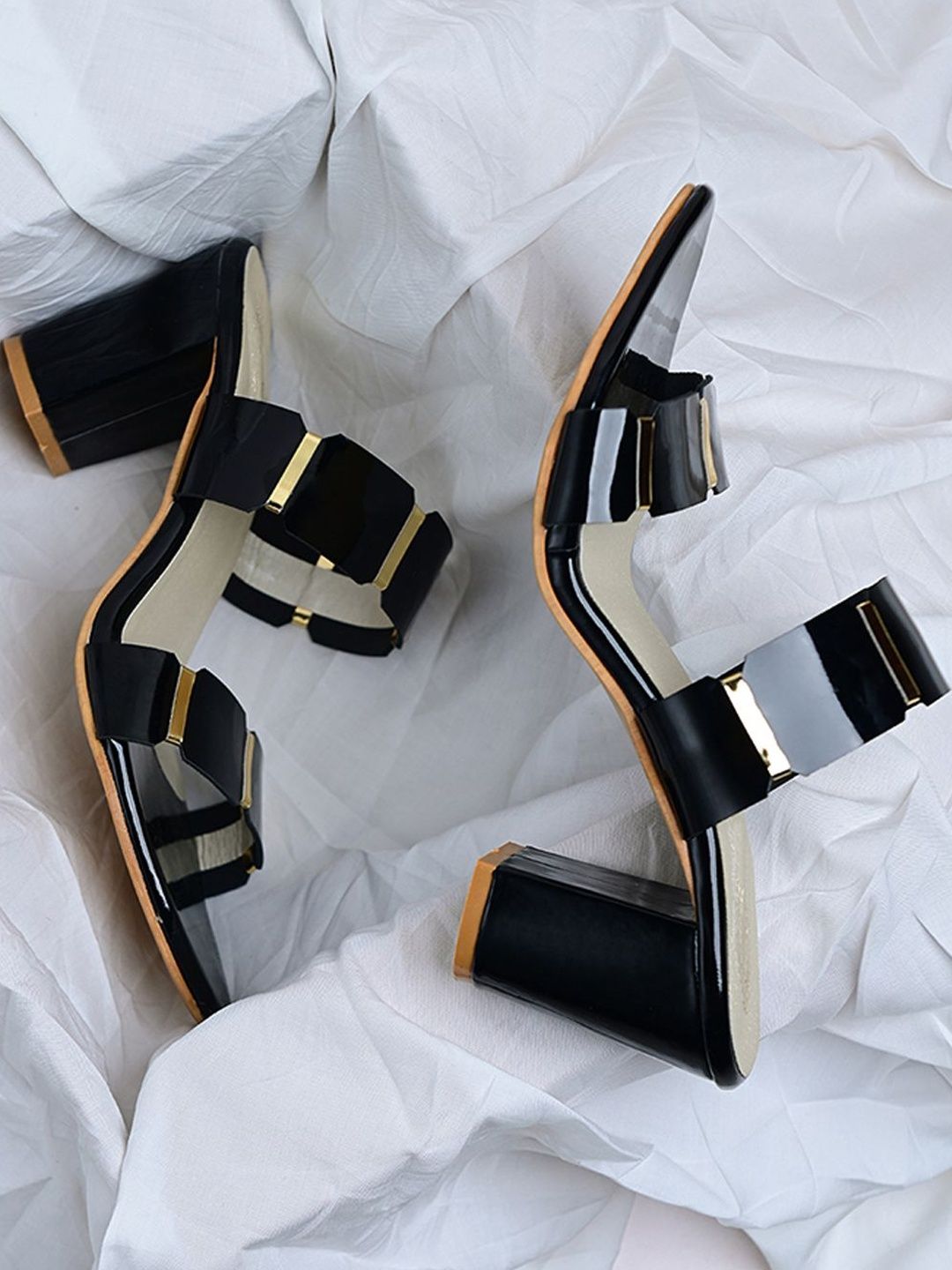 Stylestry Girls Synthetic Block Sandal Heels-picture-30
