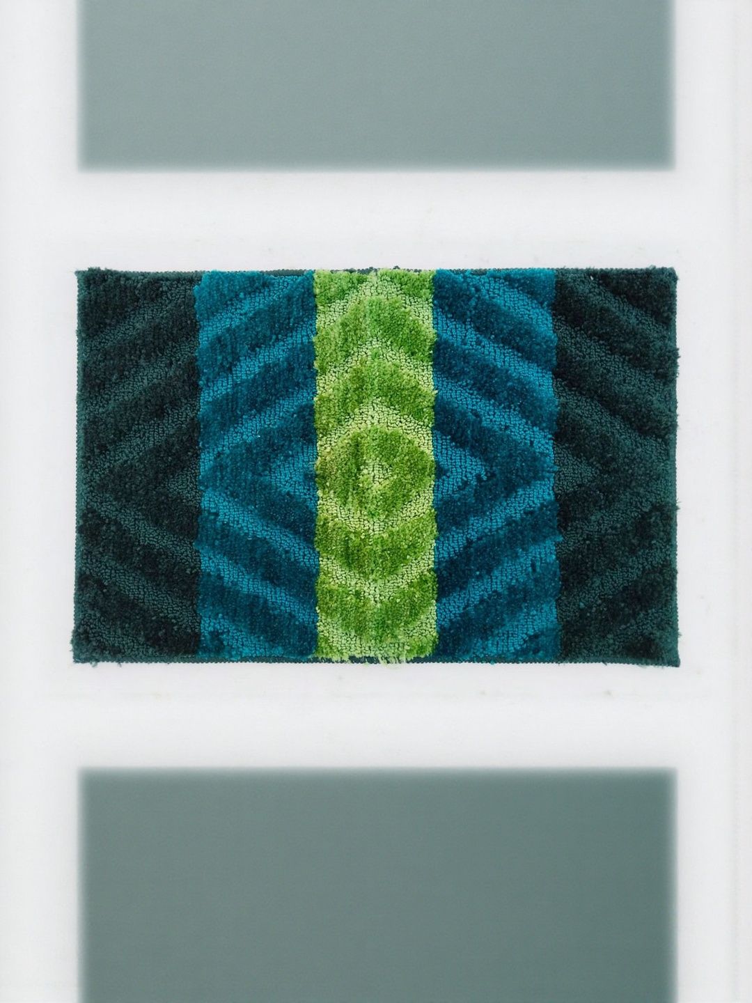 IVAZA Green Microfibre 1400 GSM Bath Rugs-picture-19