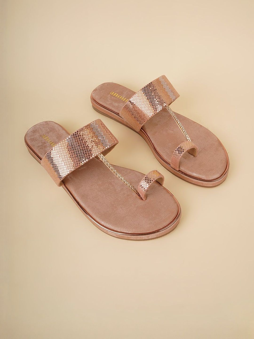 Anouk Women Embellished Party One Toe Flats-picture-13