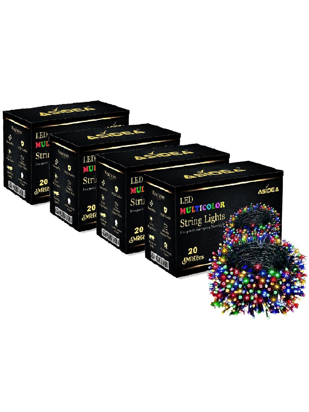 ASIDEA Multi Colour String Light- 20 M-image-9
