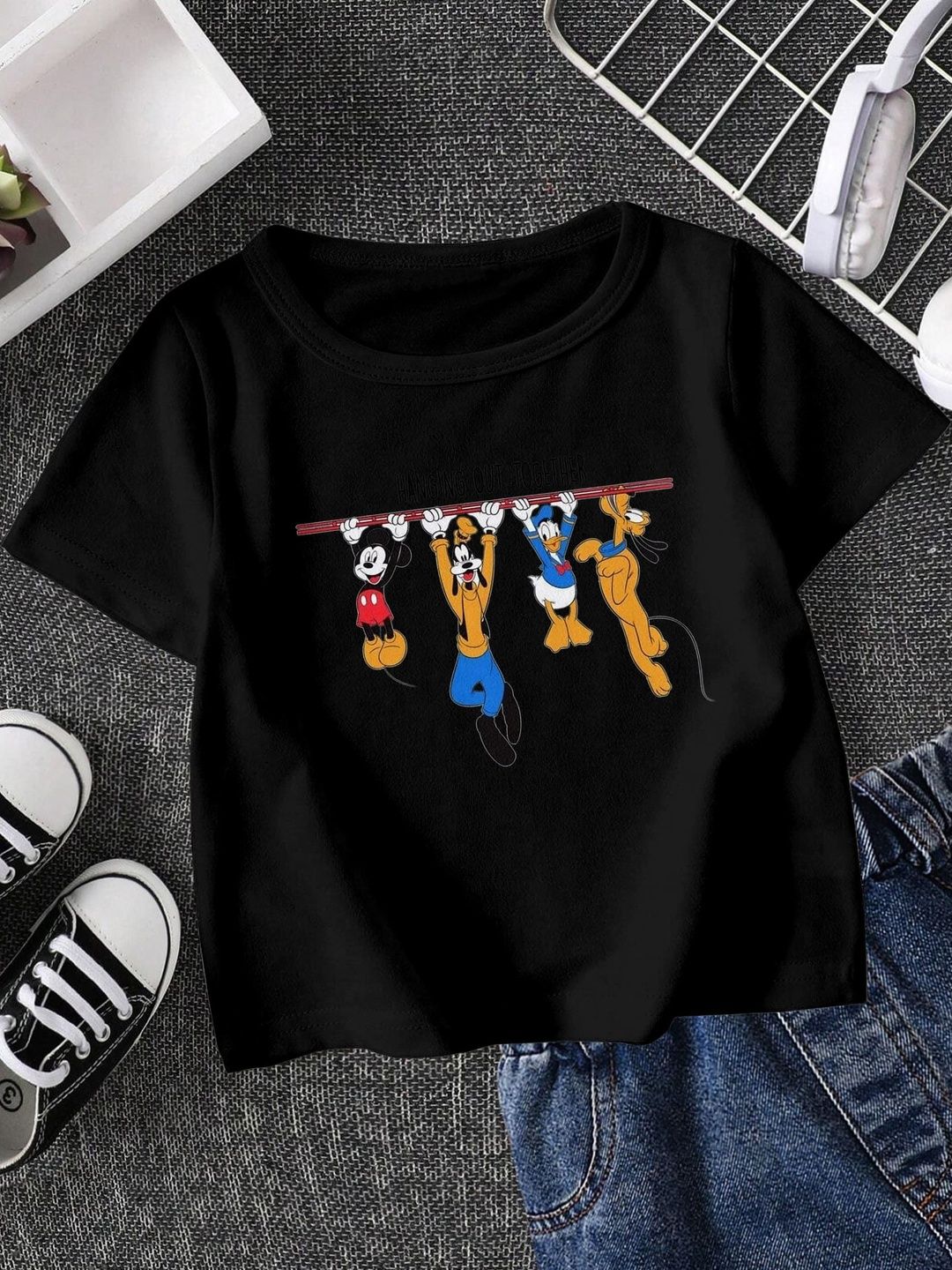 FIONAA TRENDZ Kids Graphic Printed Cotton T Shirt-picture-10