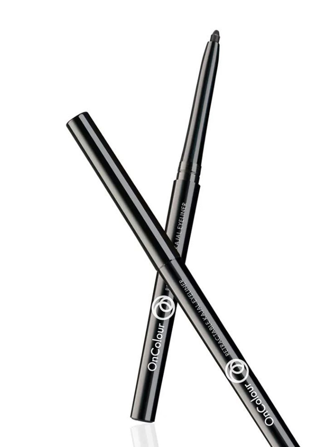 Oriflame On Color Retractable Kajal Eyeliner - 0.3 g - Black-image-45