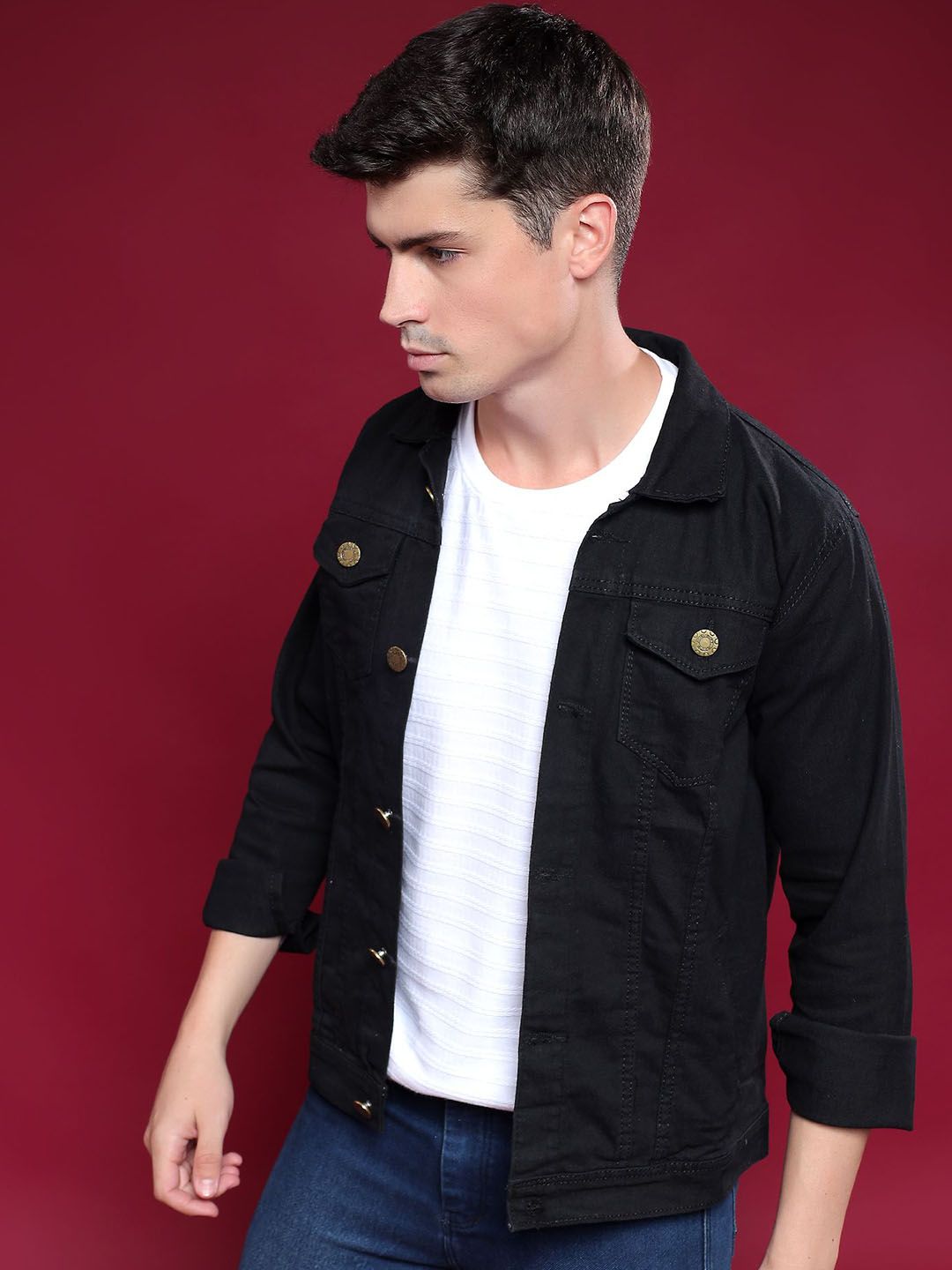 COMFITS Men Outdoor Denim Jacket-image-19