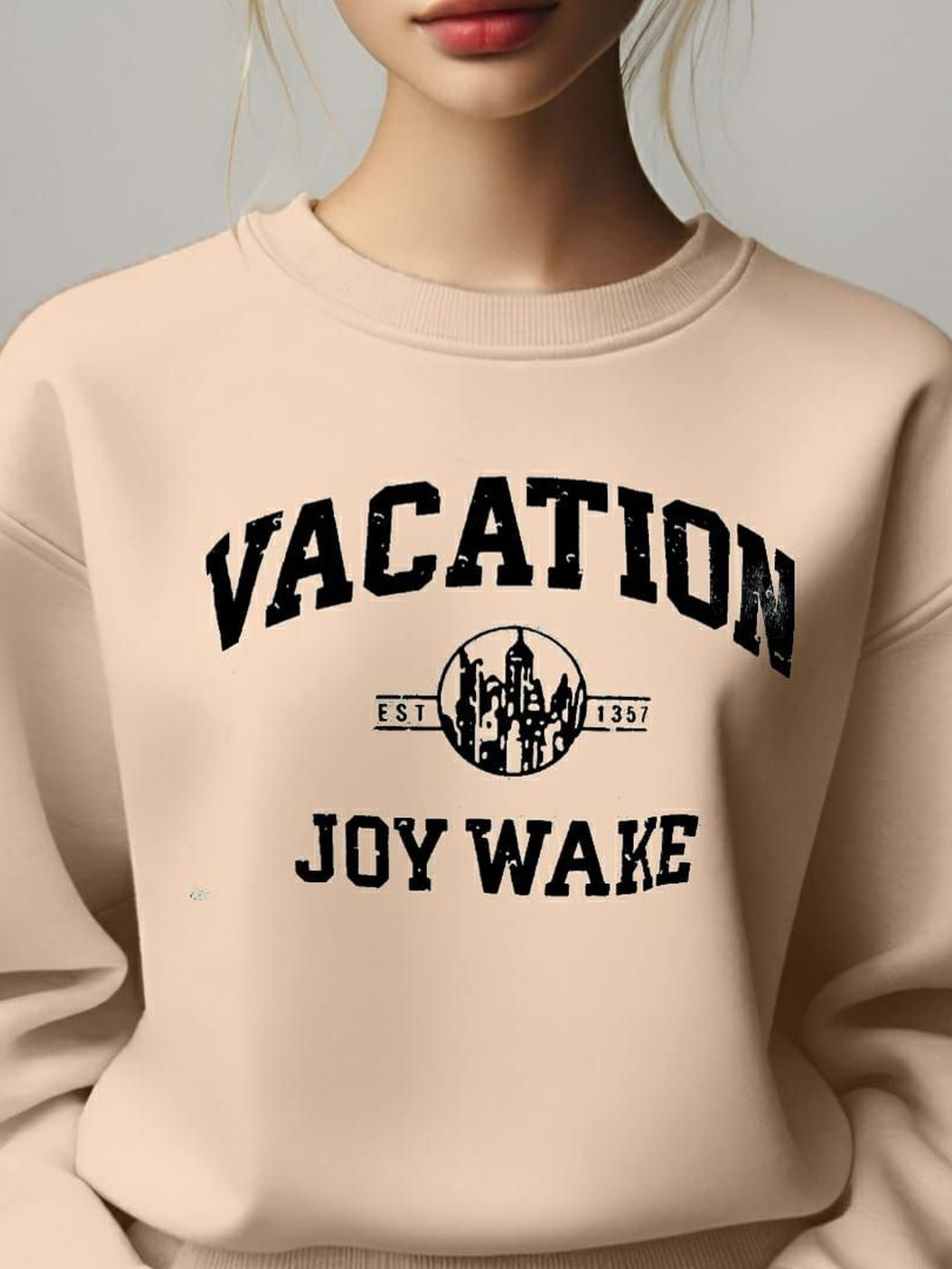 ZEROZABAR Printed Round Neck Sweatshirt-picture-25