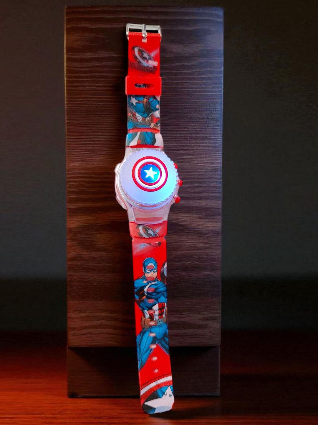 V.R.ENTERPRISES Kids Desco Led Light, Spinner n 3D Cartoon Digital Automatic Watch WT 2519-picture-20