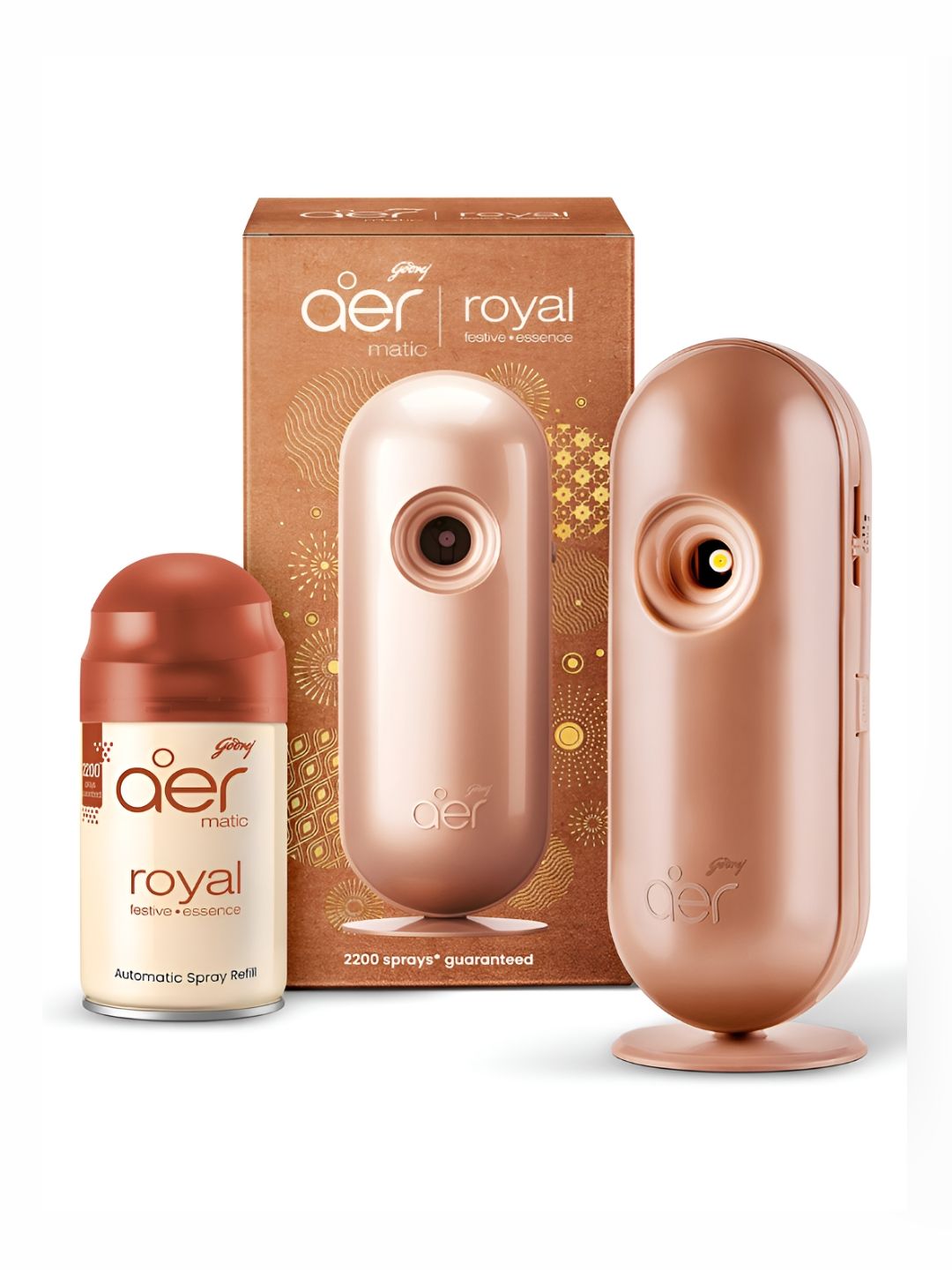Godrej Aer Matic Royal Festive Essence - 210ml-picture-12