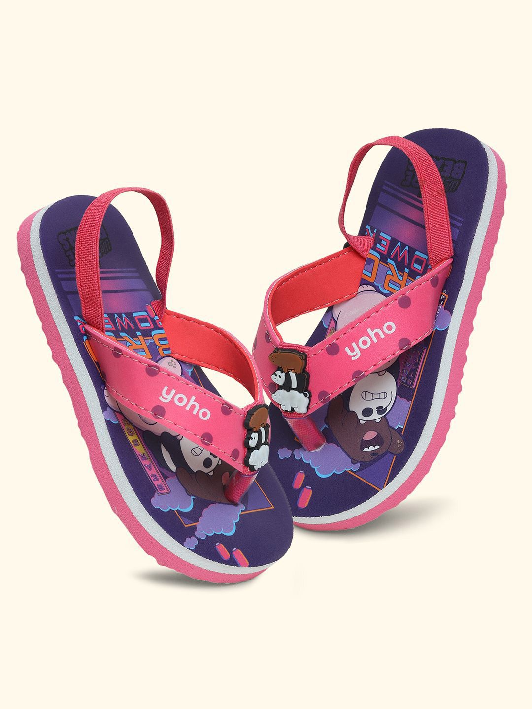 yoho Kids Printed Room Slippers-picture-36