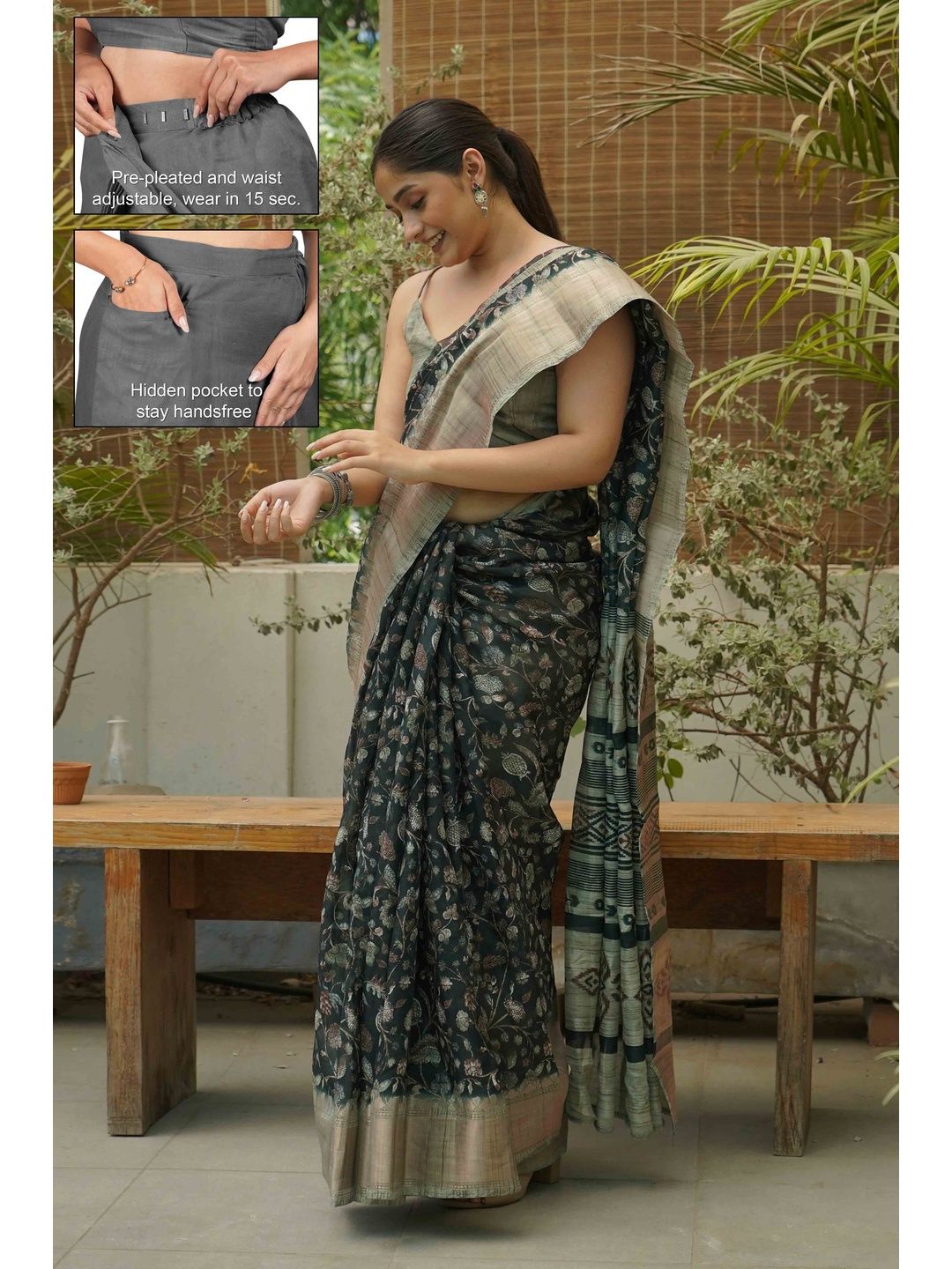 KALINI Women Green Sarees-picture-28