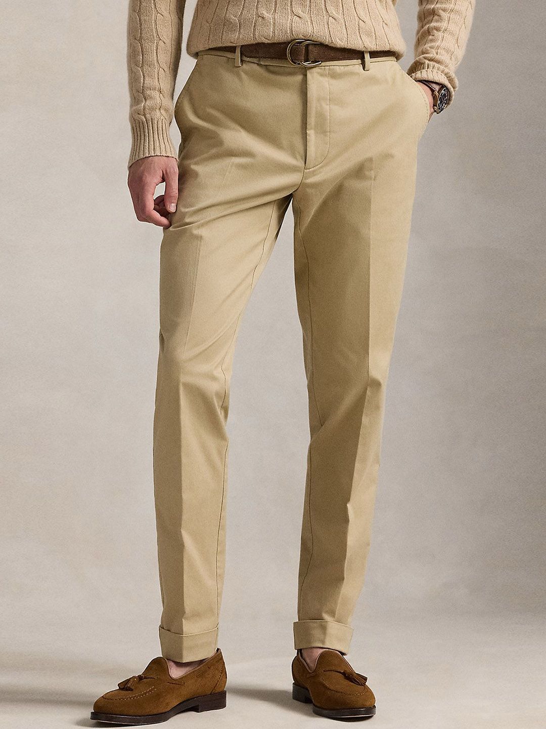 Polo Ralph Lauren Men Knitted High-Rise Trousers-picture-55
