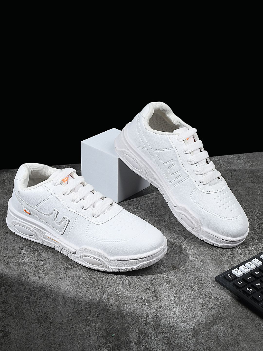glitchez Women Lace-Ups Round Toe Sneakers-image-31