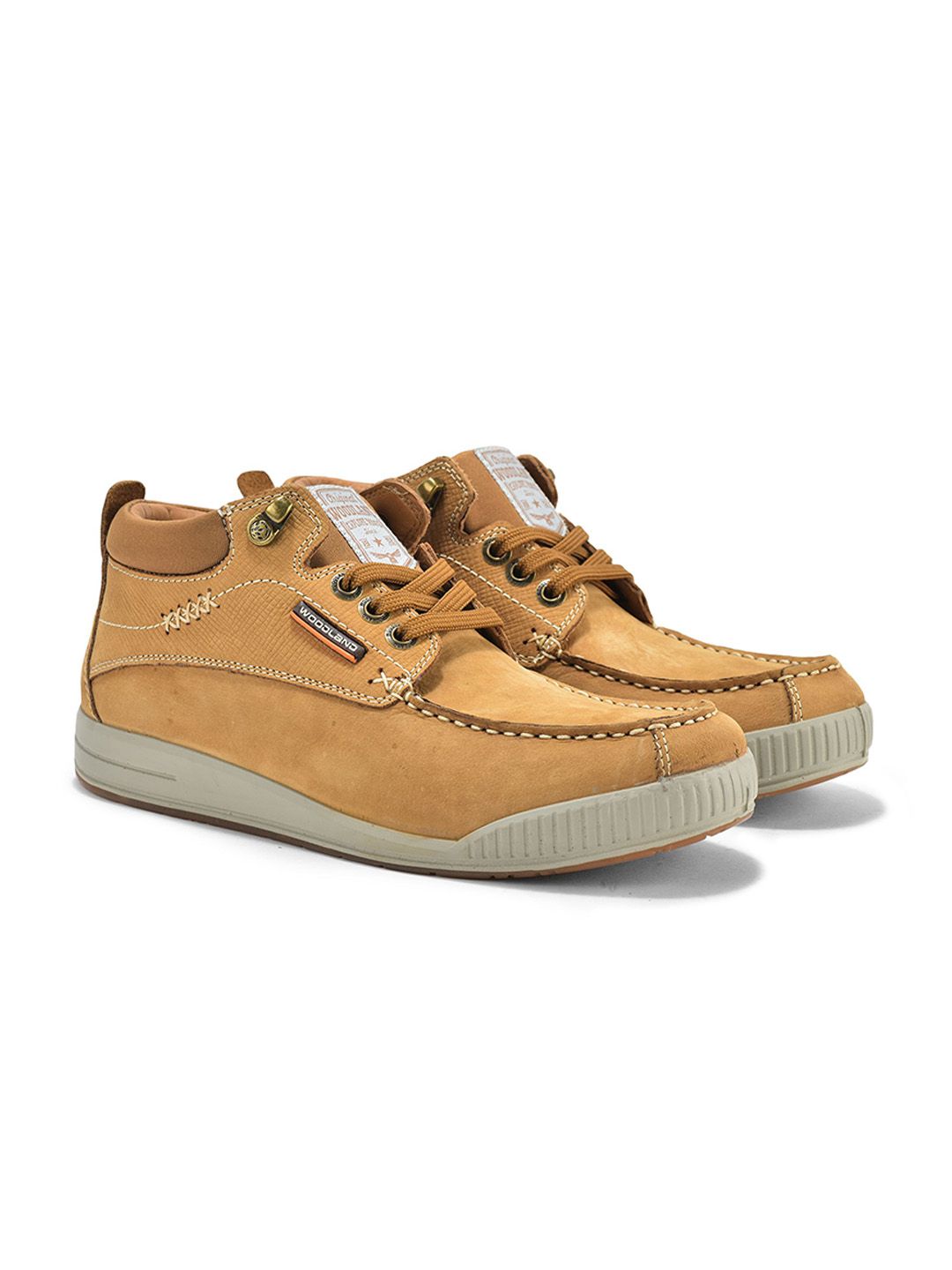 Woodland Men Round Toe Lace-Ups Sneakers-picture-23