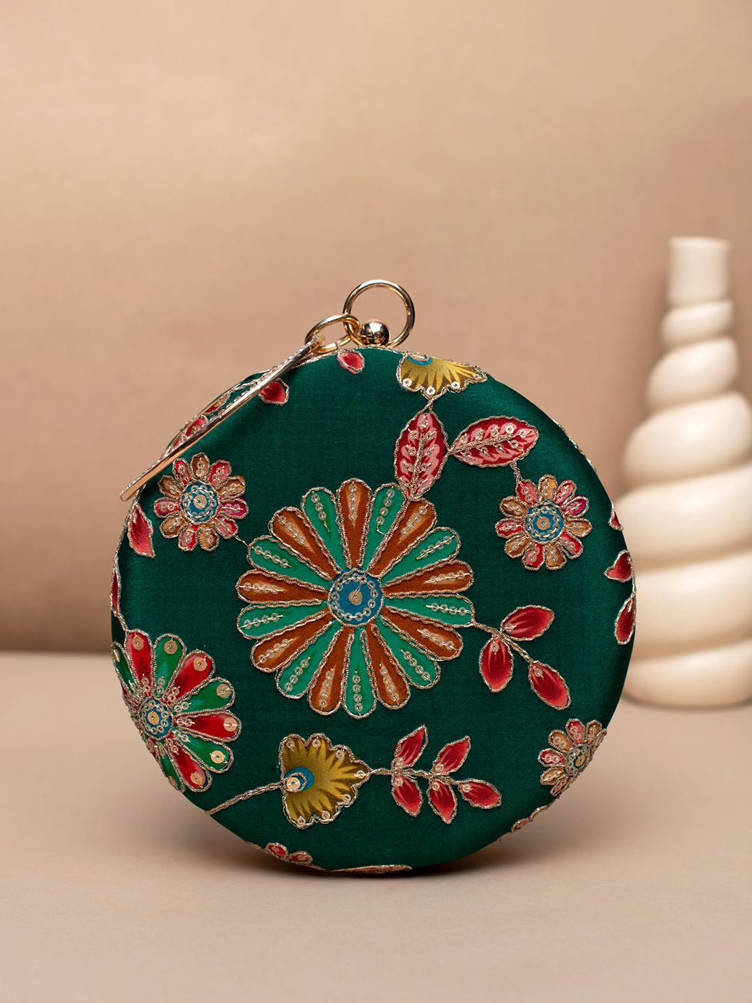 ARTKLIM Embroidered Box Clutch-picture-38