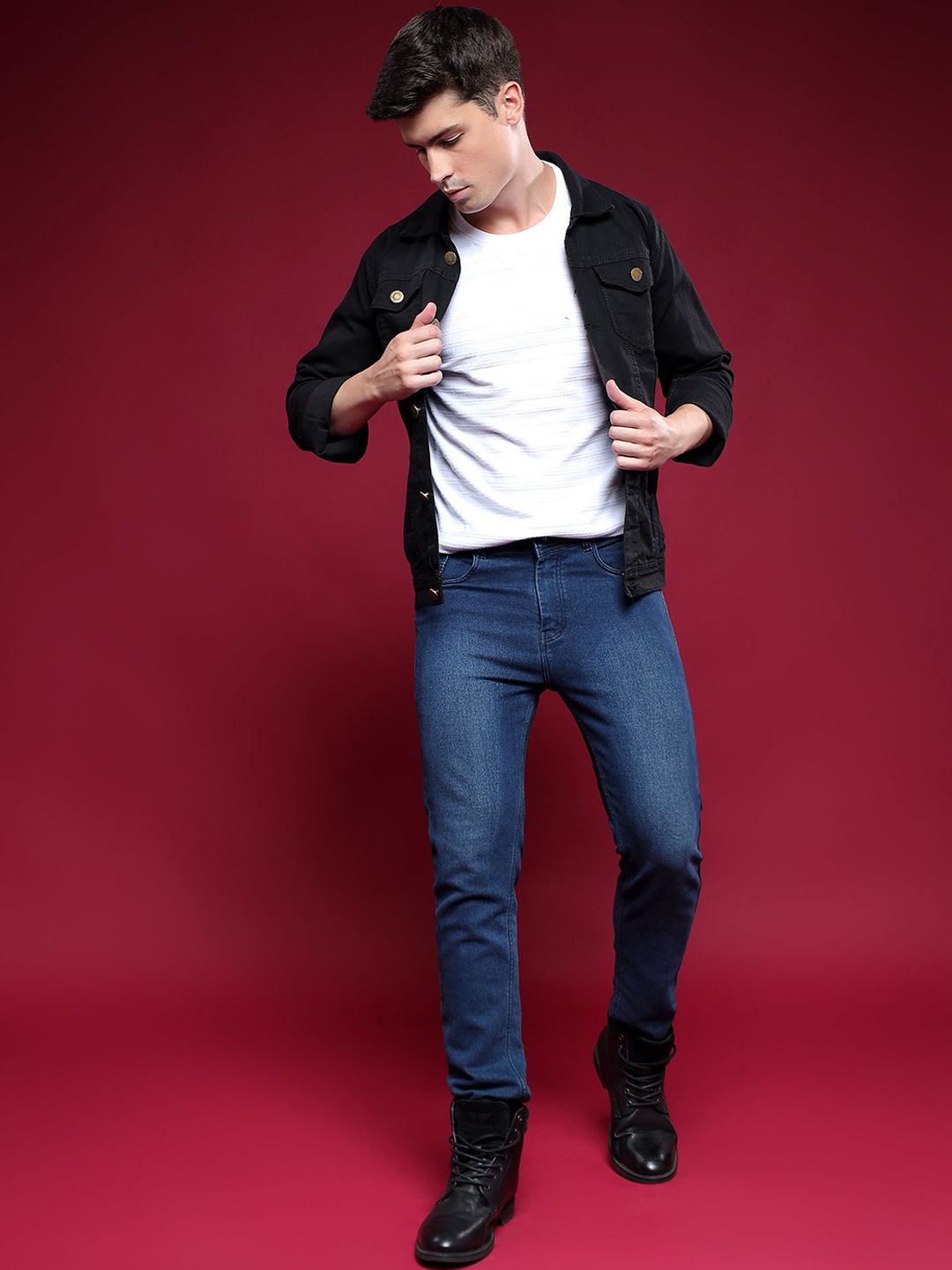 COMFITS Men Outdoor Denim Jacket-image-18