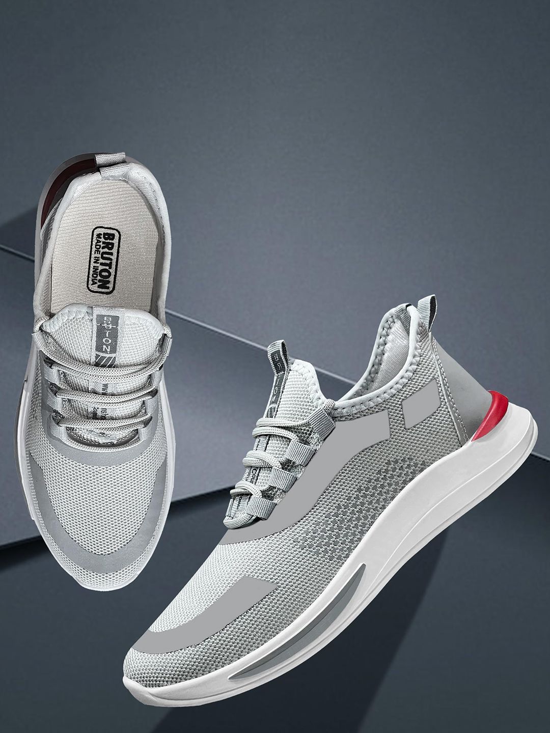 Bruton Men Woven Design Sneakers-picture-26