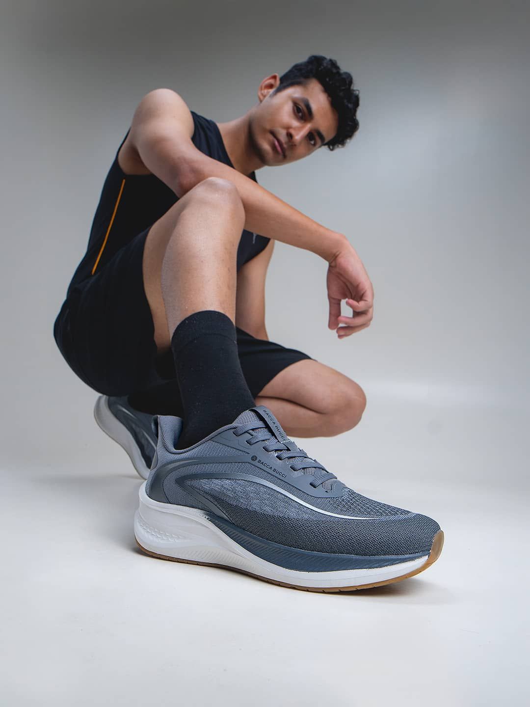 bacca bucci Men Mesh Running Shoes-picture-24