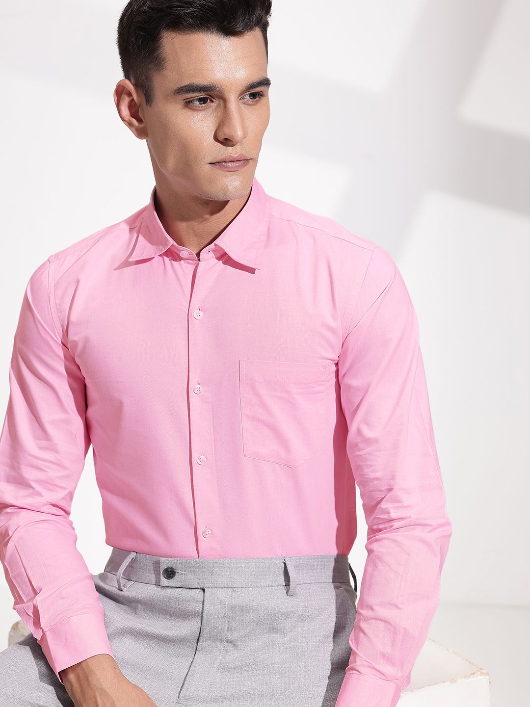 INVICTUS Classic Slim Fit Formal Shirt-image-47