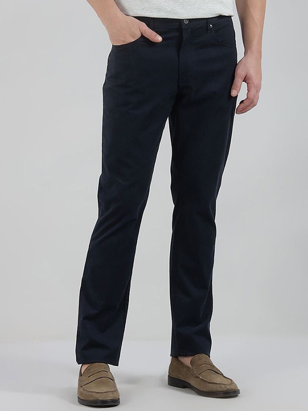 HACKETT LONDON Men High-Rise Chinos Trousers-picture-42