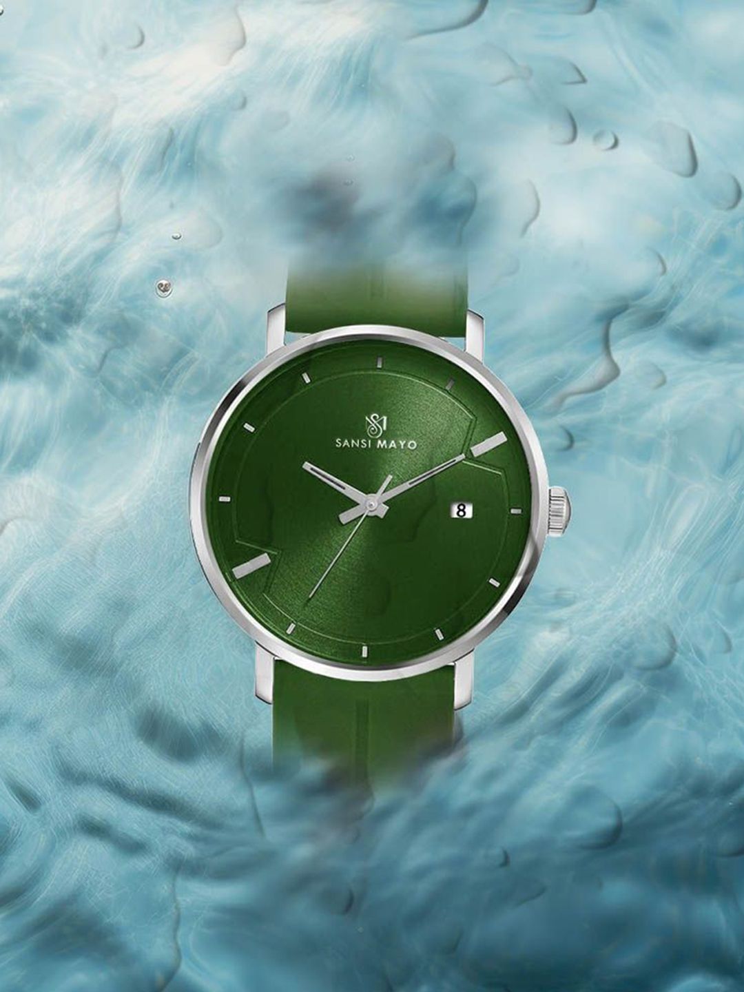 SANSIMAYO Uicto Unisex Leather Bracelet Style Straps Analogue Watch SM-M-170-GE-S-GE-picture-33