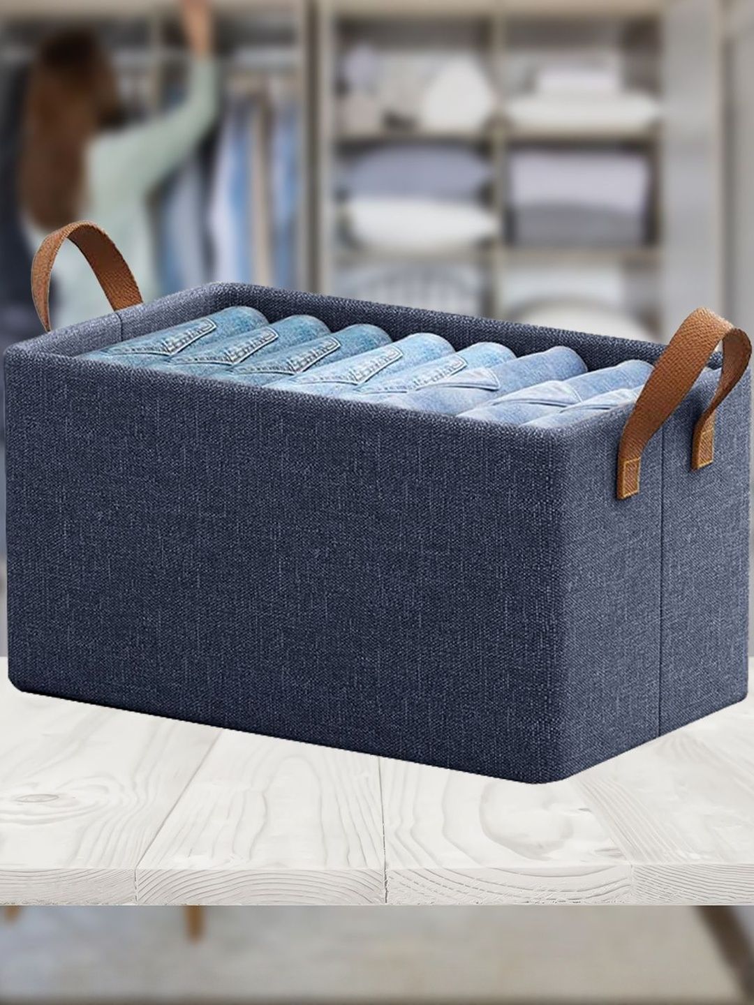 Sittella Blue Set of 2 Regular Drawer Organisers-picture-50
