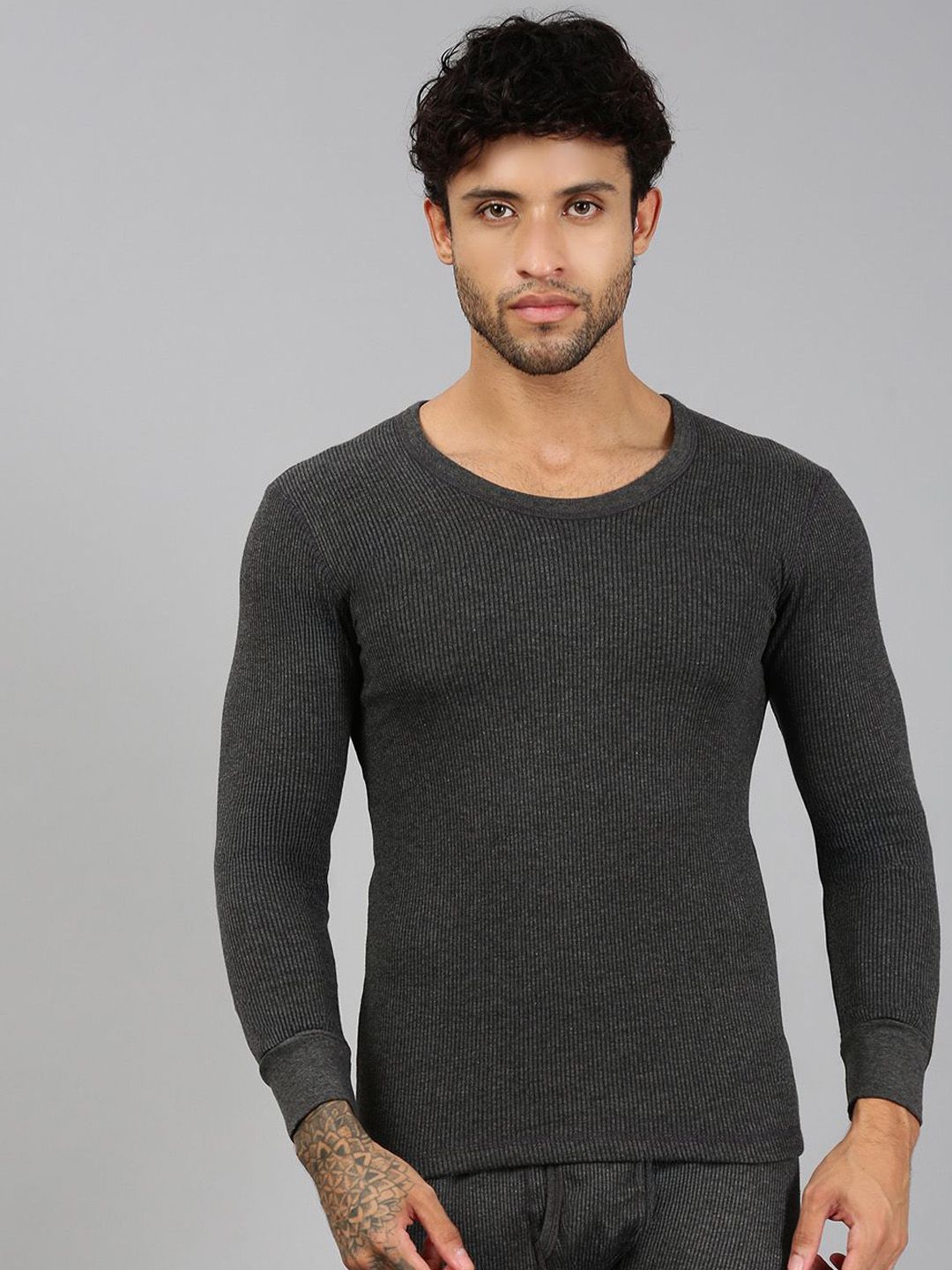 Lux Cozi Pure Cotton Round Neck Thermal Top-picture-19