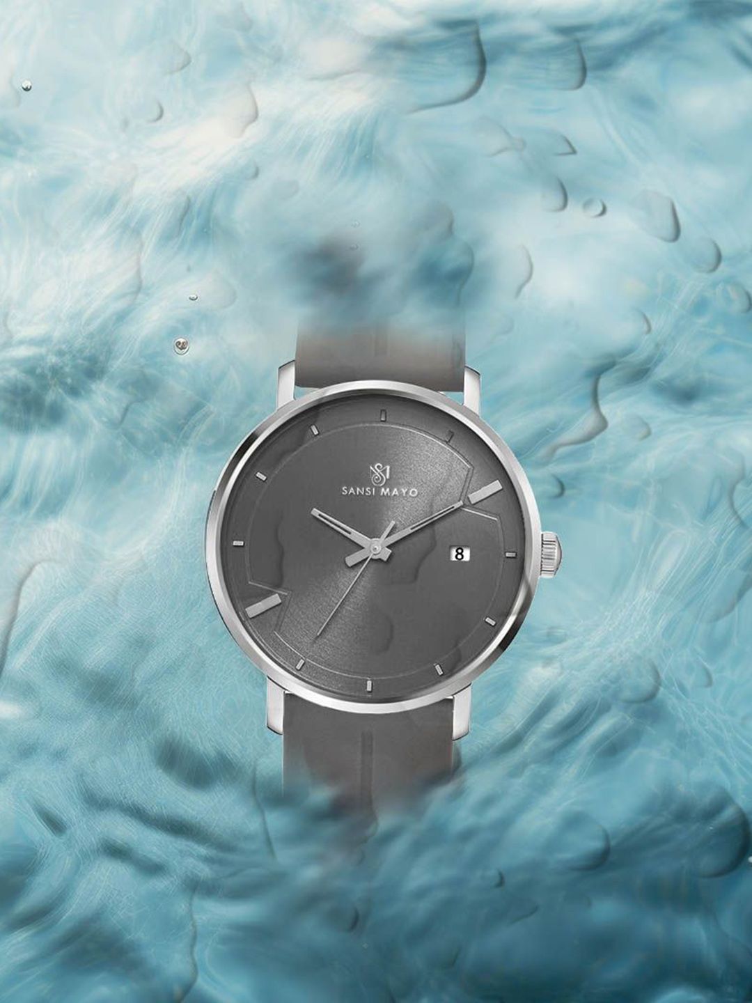 SANSIMAYO Uicto Men Quartz Analogue Watch SM-M-170-GR-S-GR-picture-16