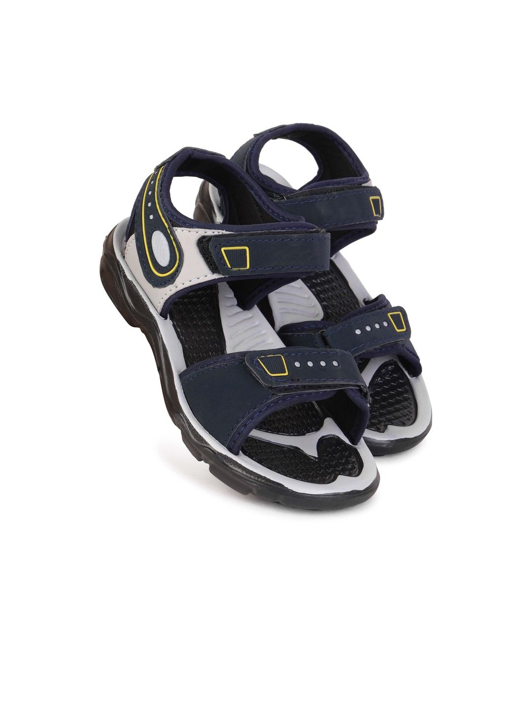 PENNEN Boys Blue Synthetic Slip-On Comfort Sandals-picture-30