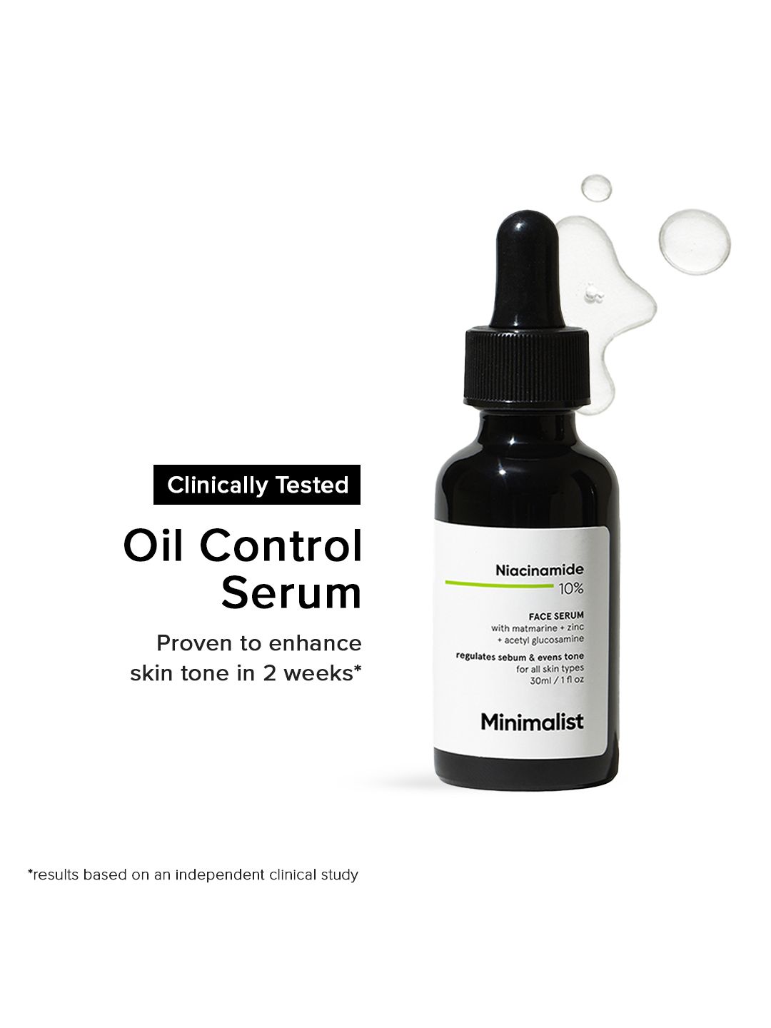 Minimalist 10% Niacinamide Face Serum with Zinc - 30 ml