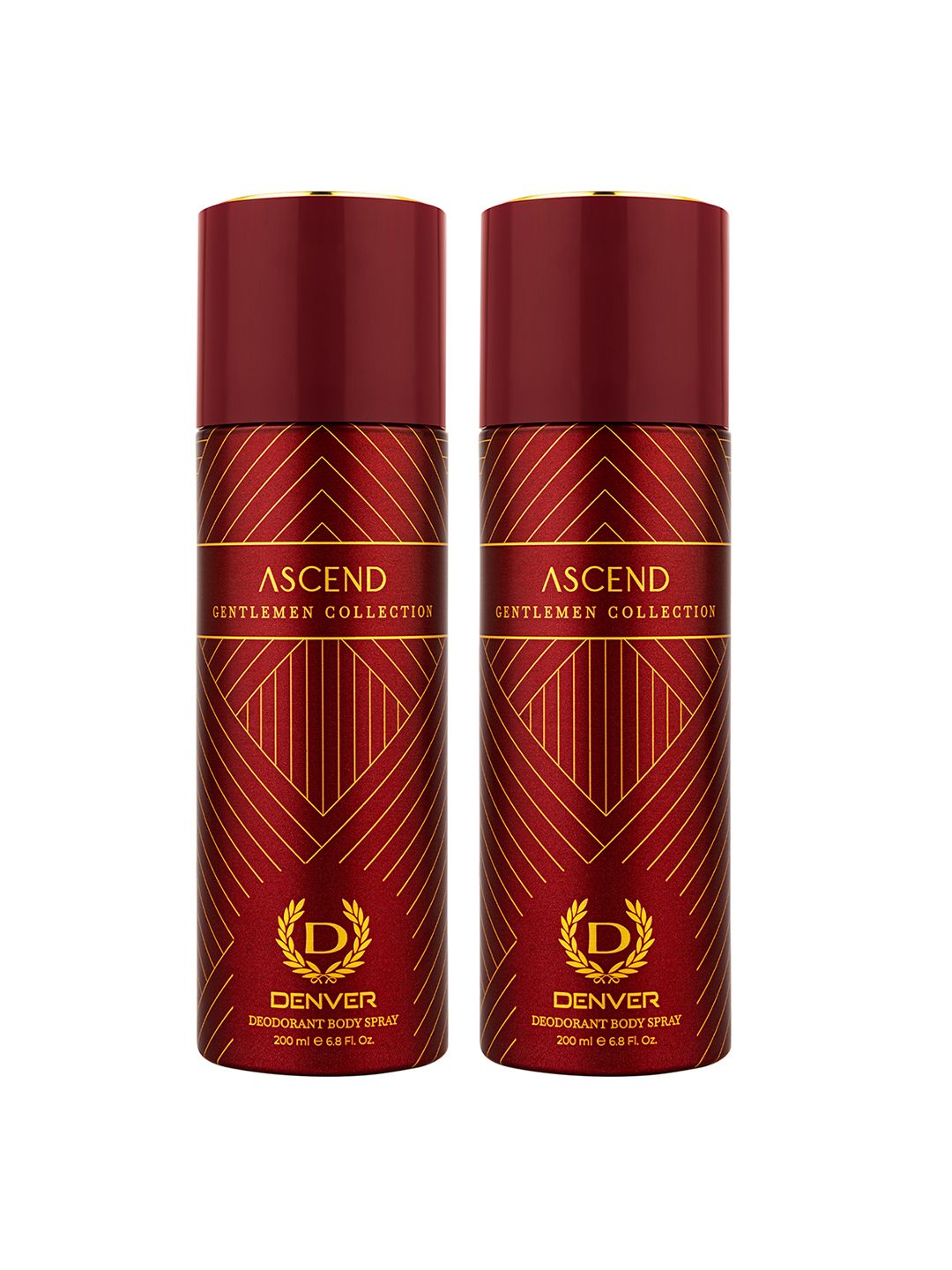 Denver Set of 2 Ascend Gentlemen Collection Deodorant Body Spray - 200 ml each-image-36