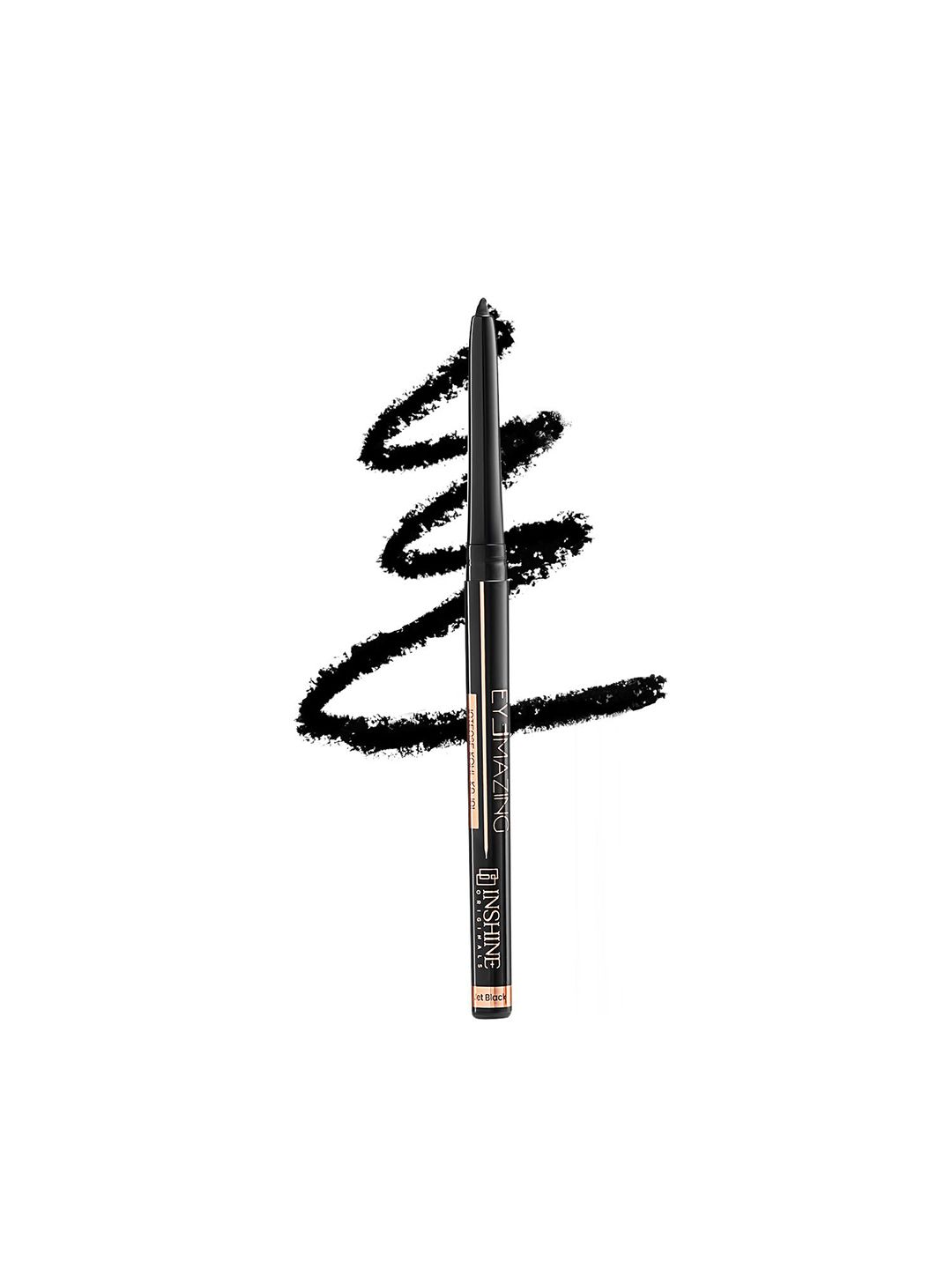 Inshine Eyeamazing Intense Kohl Kajal Long-Lasting Matte Finish Pen Eye Liner - Black-image-14