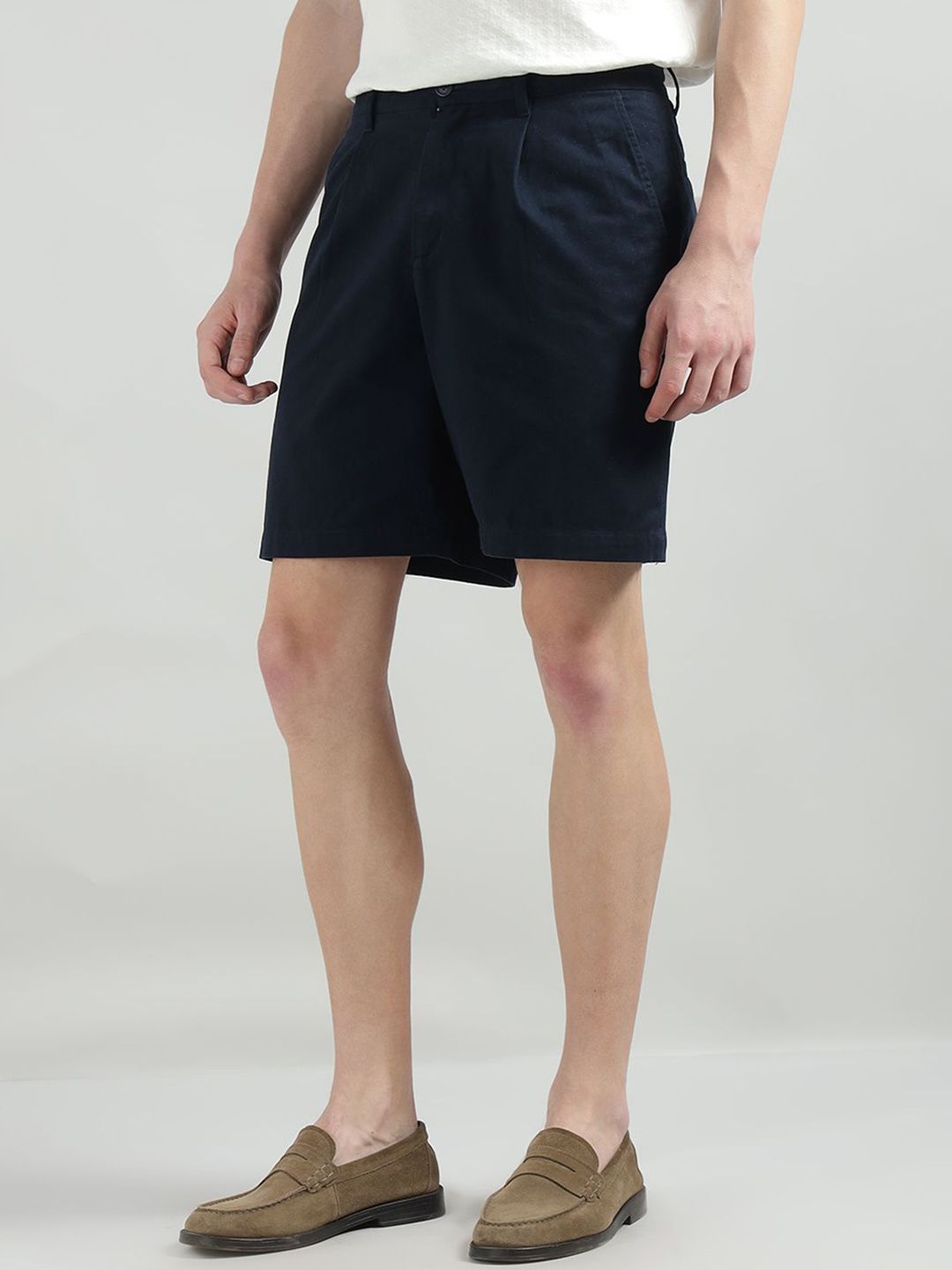 Fred Perry Men Low-Rise Cotton Shorts-picture-48