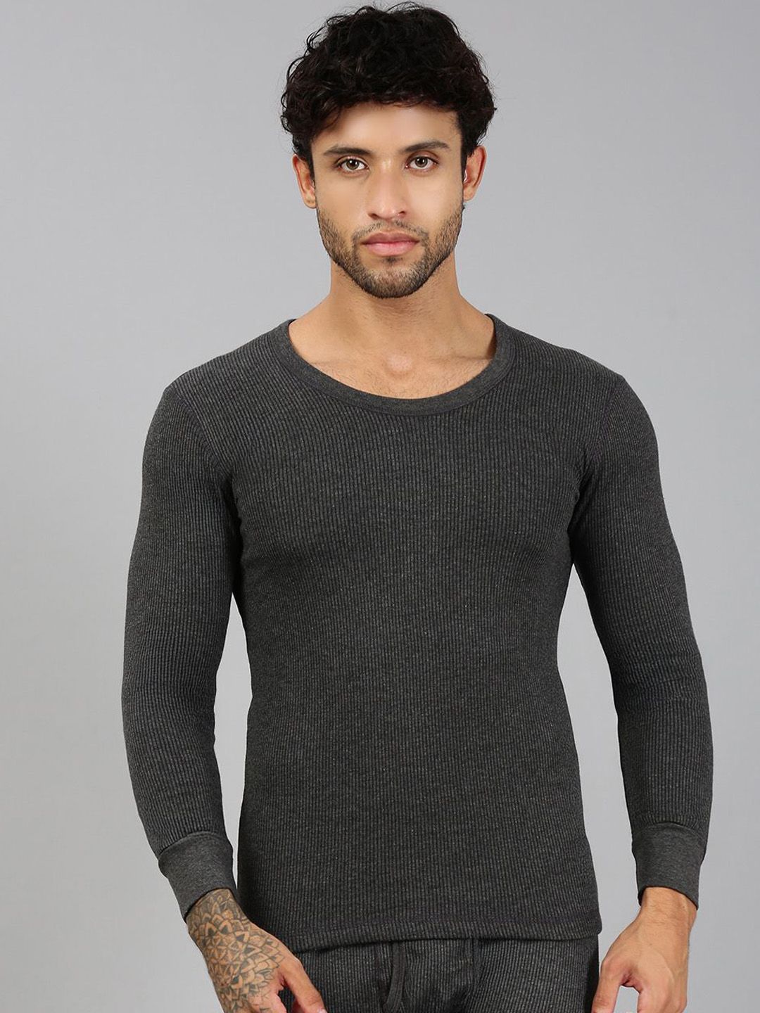 Lux Cozi Pure Cotton Round Neck Thermal Top-image-18