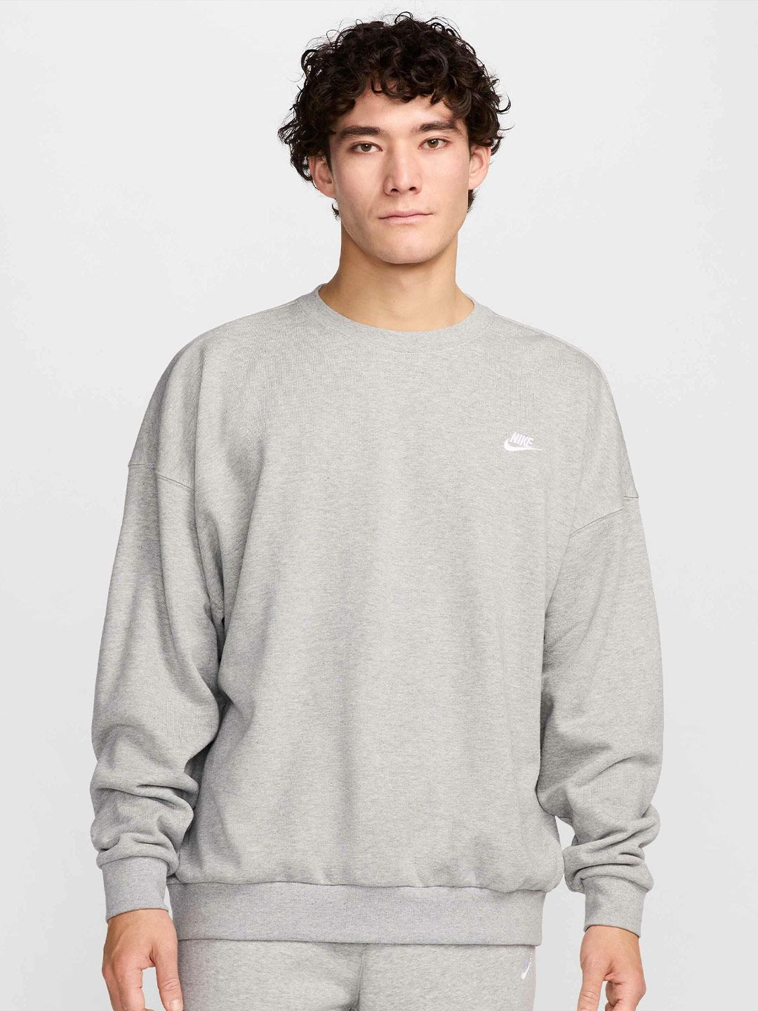 Nike Club Fleece Men's Oversized Cotton Sweatshirts-picture-36