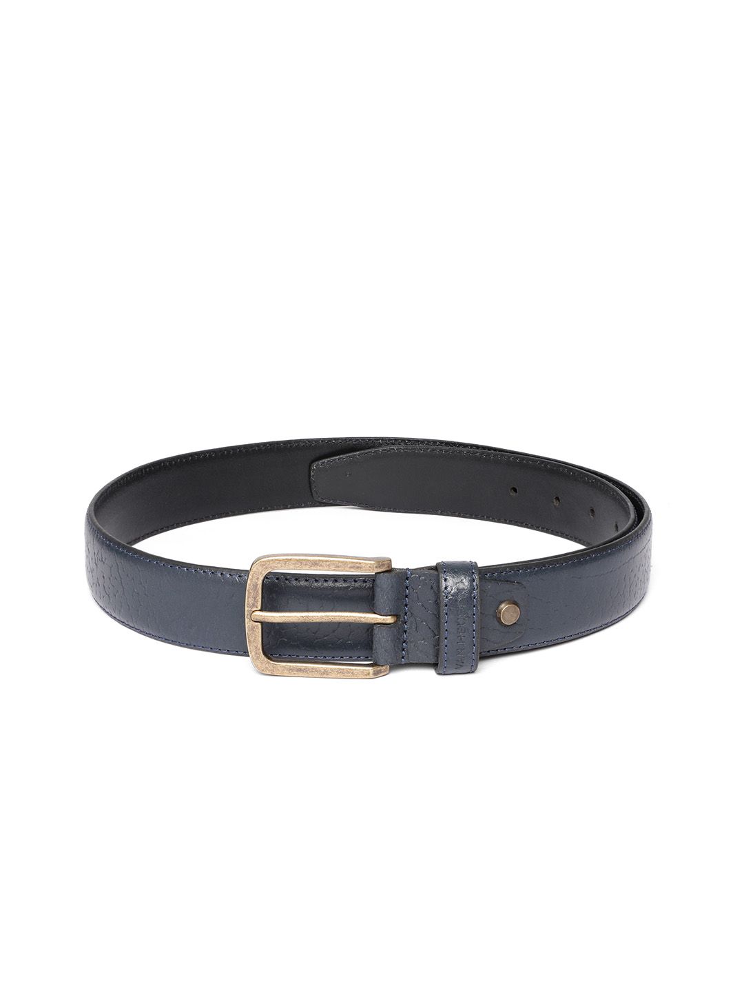 Van Heusen Men Textured Leather Belt-picture-28