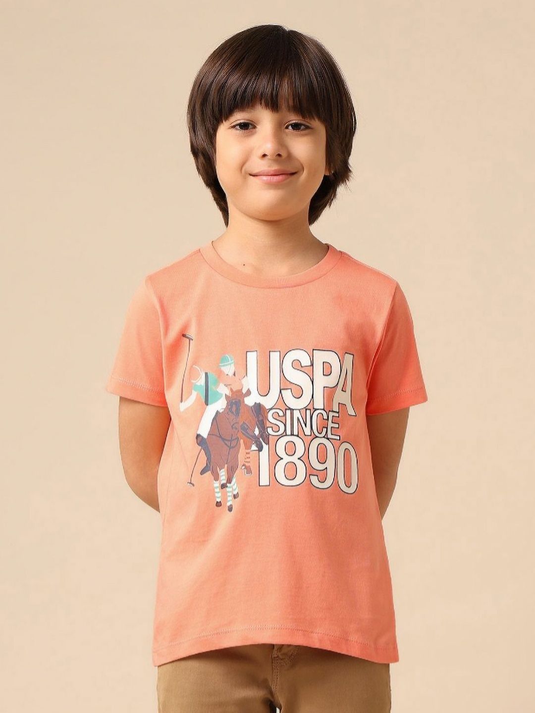 U.S. Polo Assn. Kids Boys Printed T-shirt-picture-29