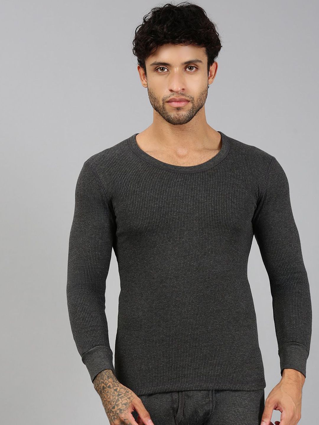 Lux Cozi Pure Cotton Round Neck Thermal Top-image-21