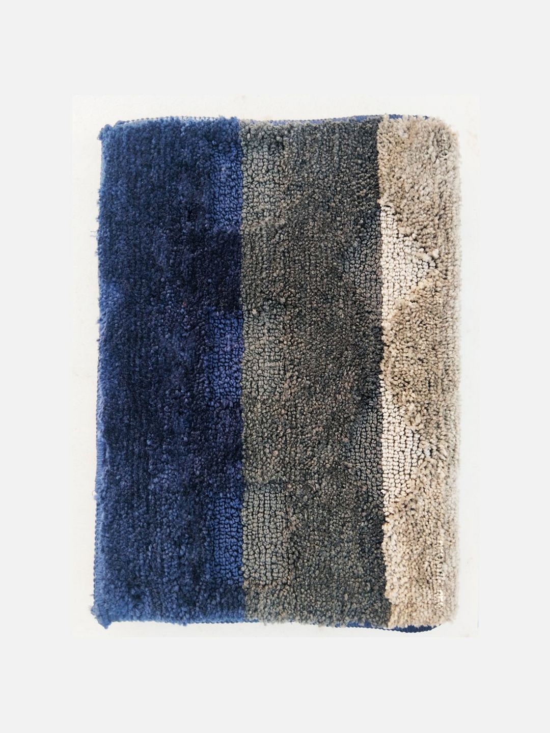 RJVT Blue Microfibre 1400 GSM Bath Rugs-picture-13