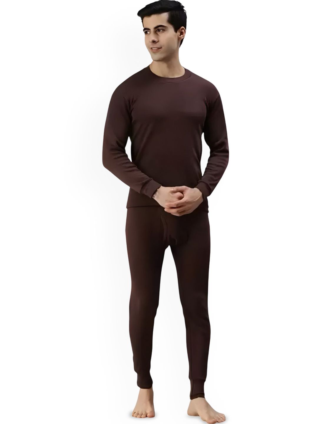 Oswal Inner Men Round-Neck Thermal Set-picture-55
